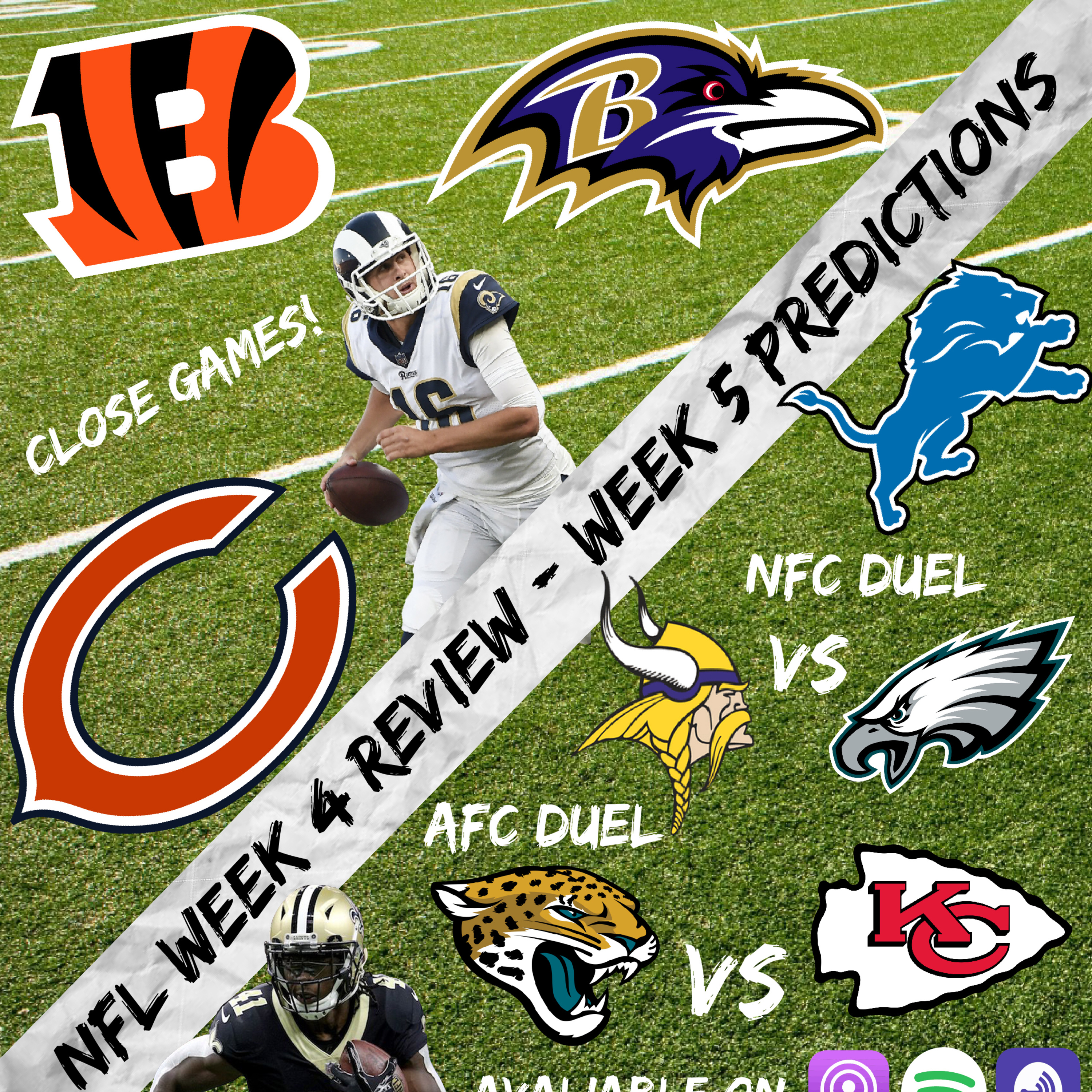 NFL Week 4 Review - Week 5 Predictions