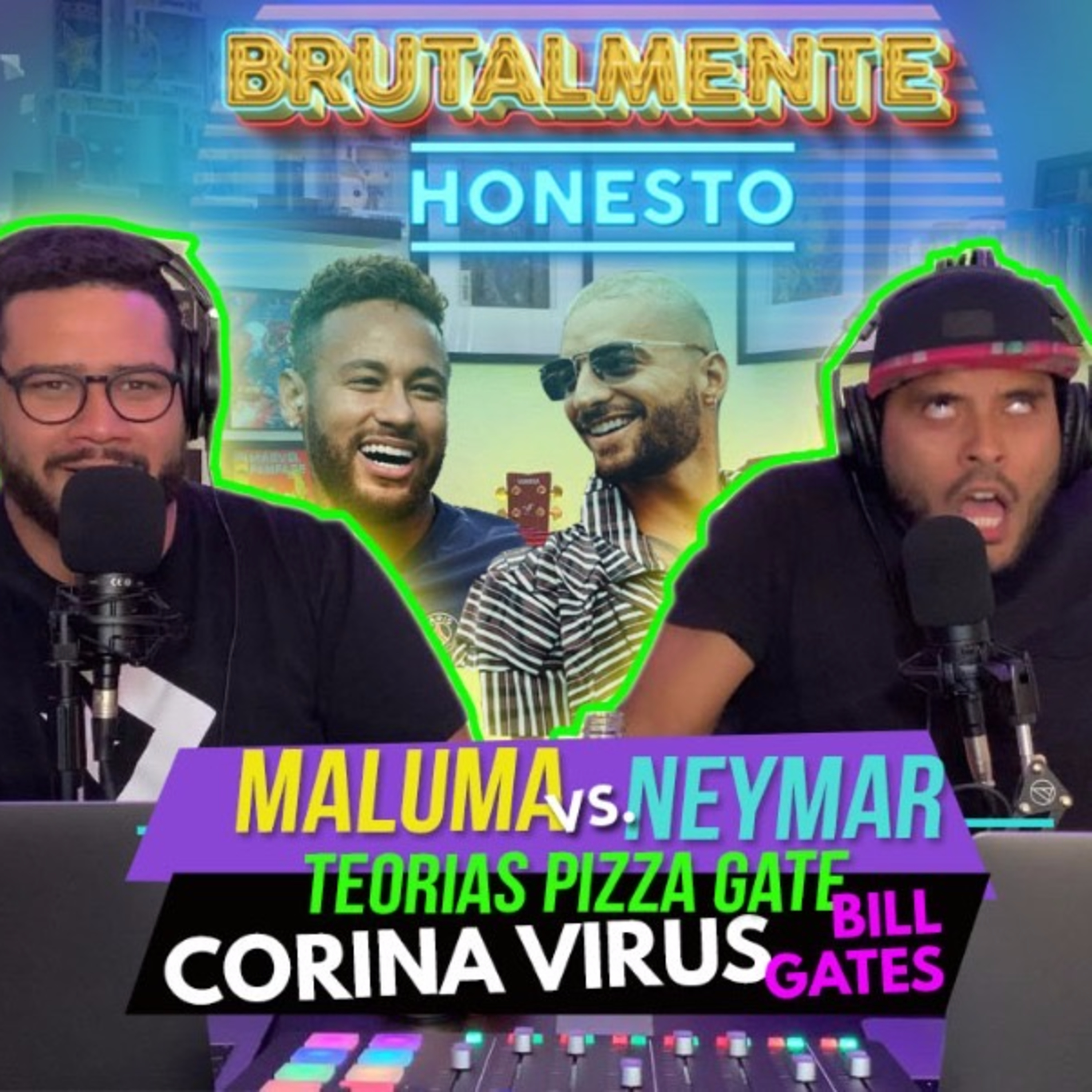 18 BRUTALMENTE HONESTO - NEYMAR VS MALUMA / Conspiraciones: Epstein, Pizza Gate, Democratas, Trump episode artwork