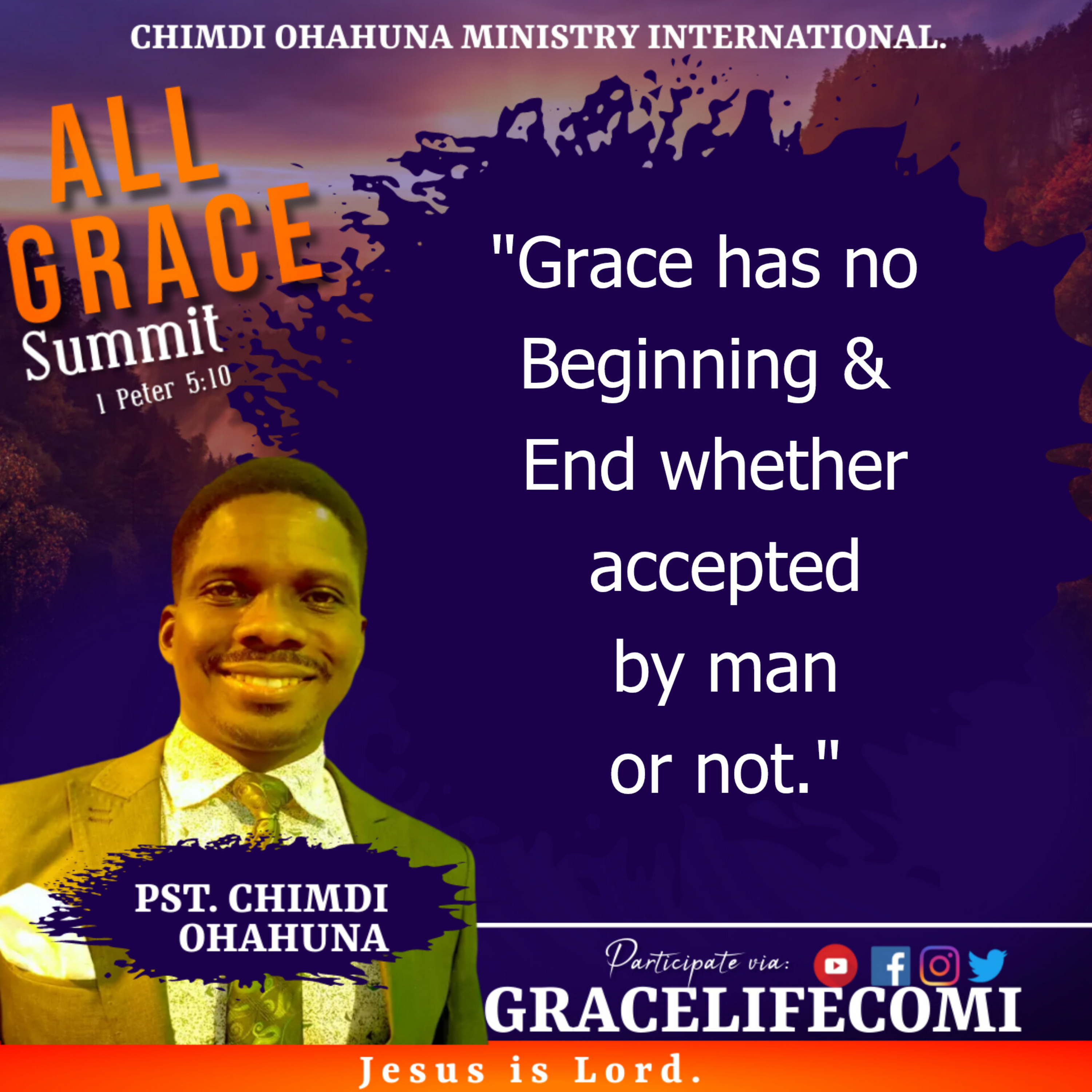 THE LIBERALITY OF GOD: Unraveling the mystery of God's Grace.
 episode artwork