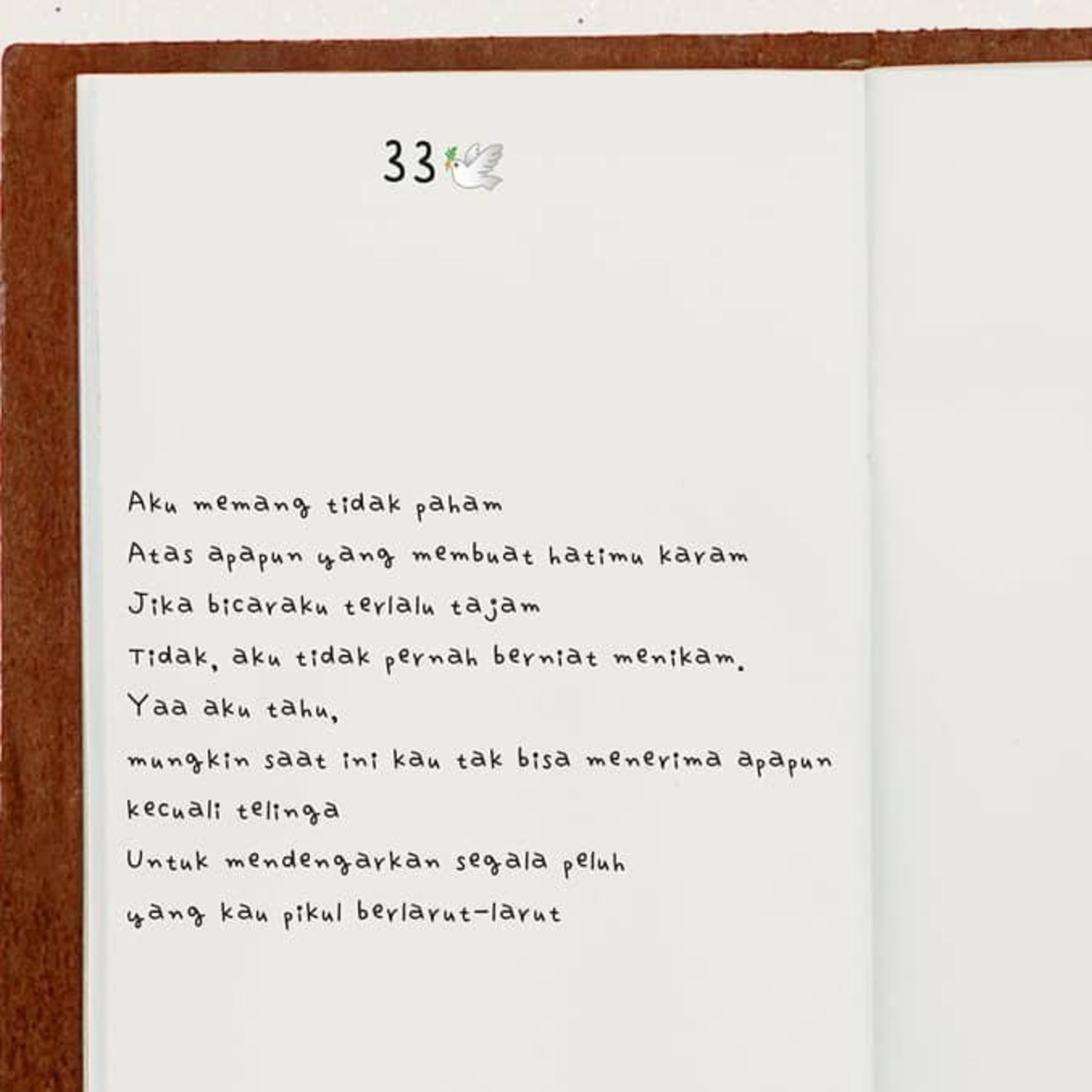 Merawat takdir