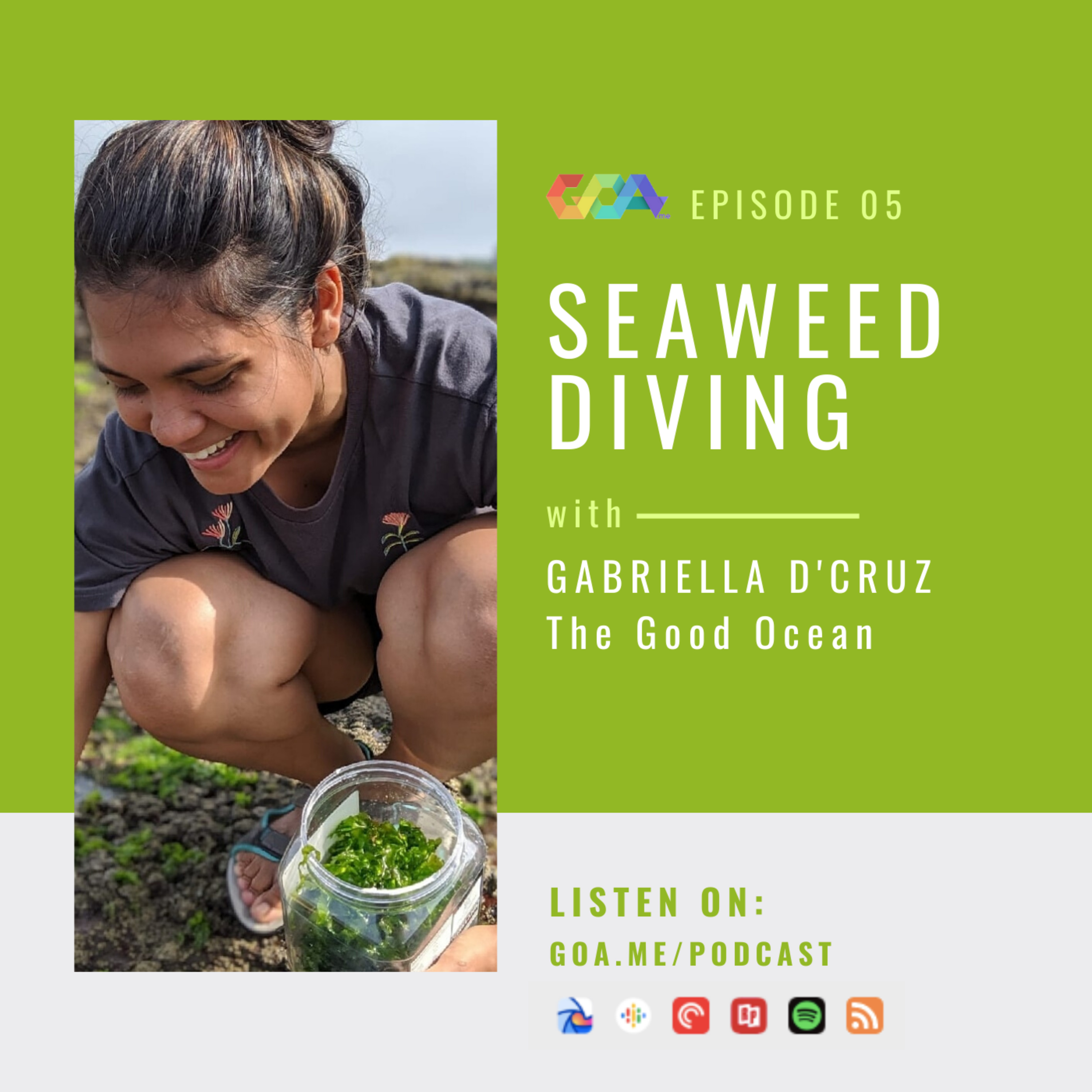 Seaweed diving with Gabriella D'Cruz of The Good Ocean | Episode 05
