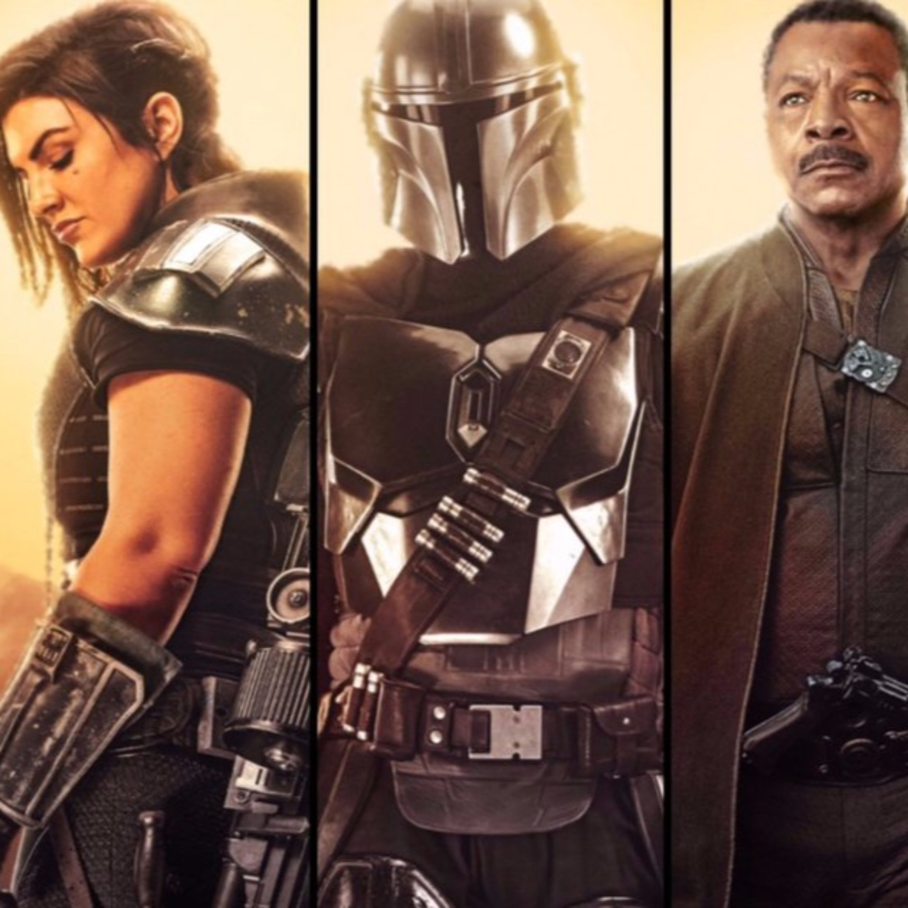 The Mandalorian Ep 3,4,& 5 episode artwork