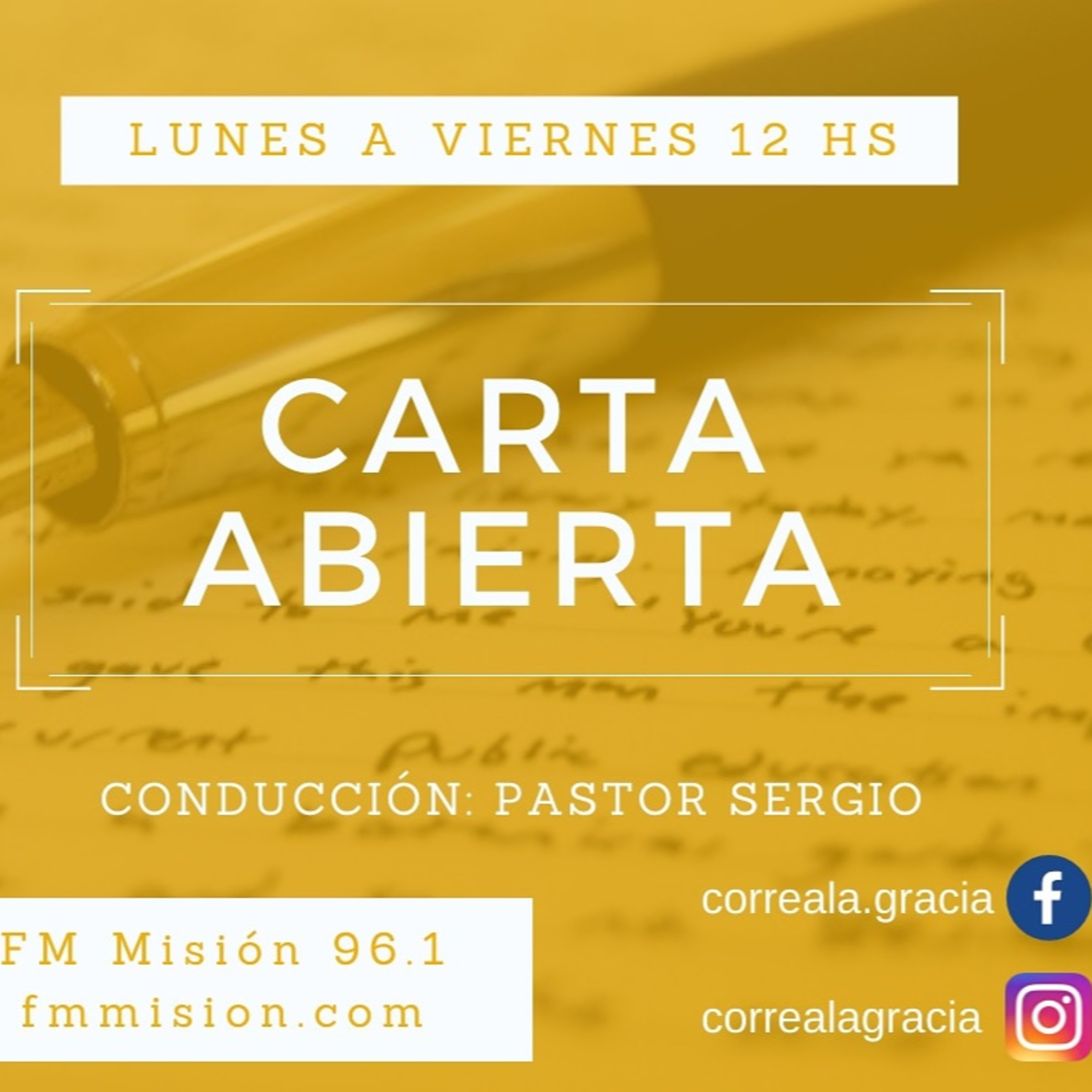Portada de Corre a la Gracia Podcast