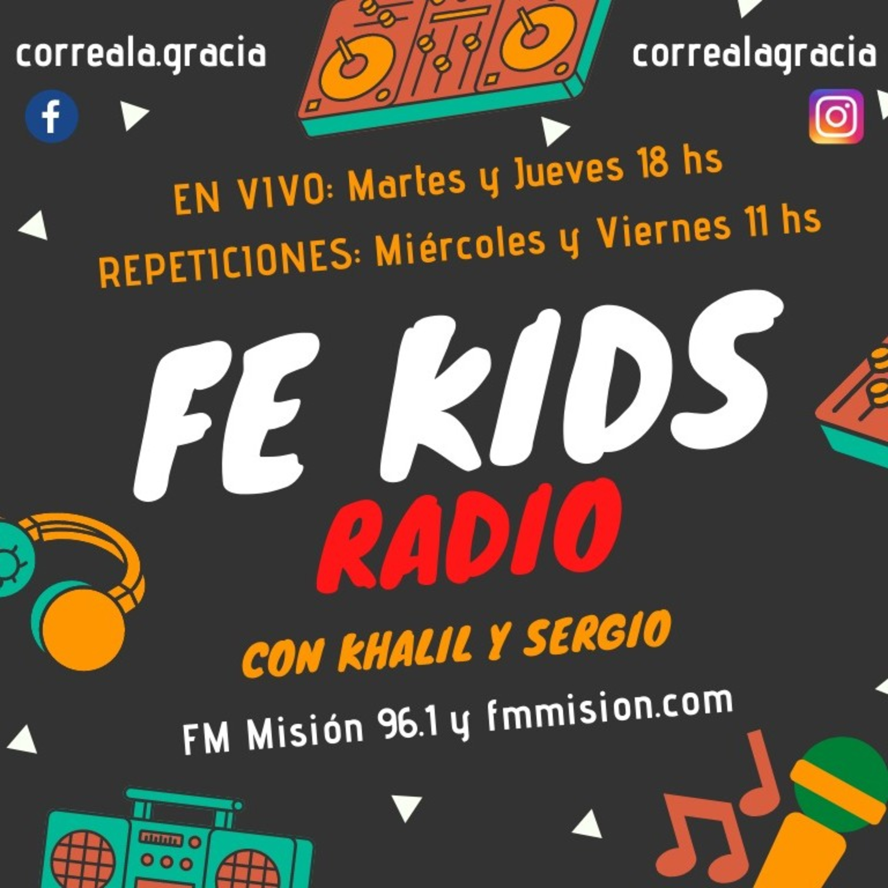 Portada de Corre a la Gracia Podcast