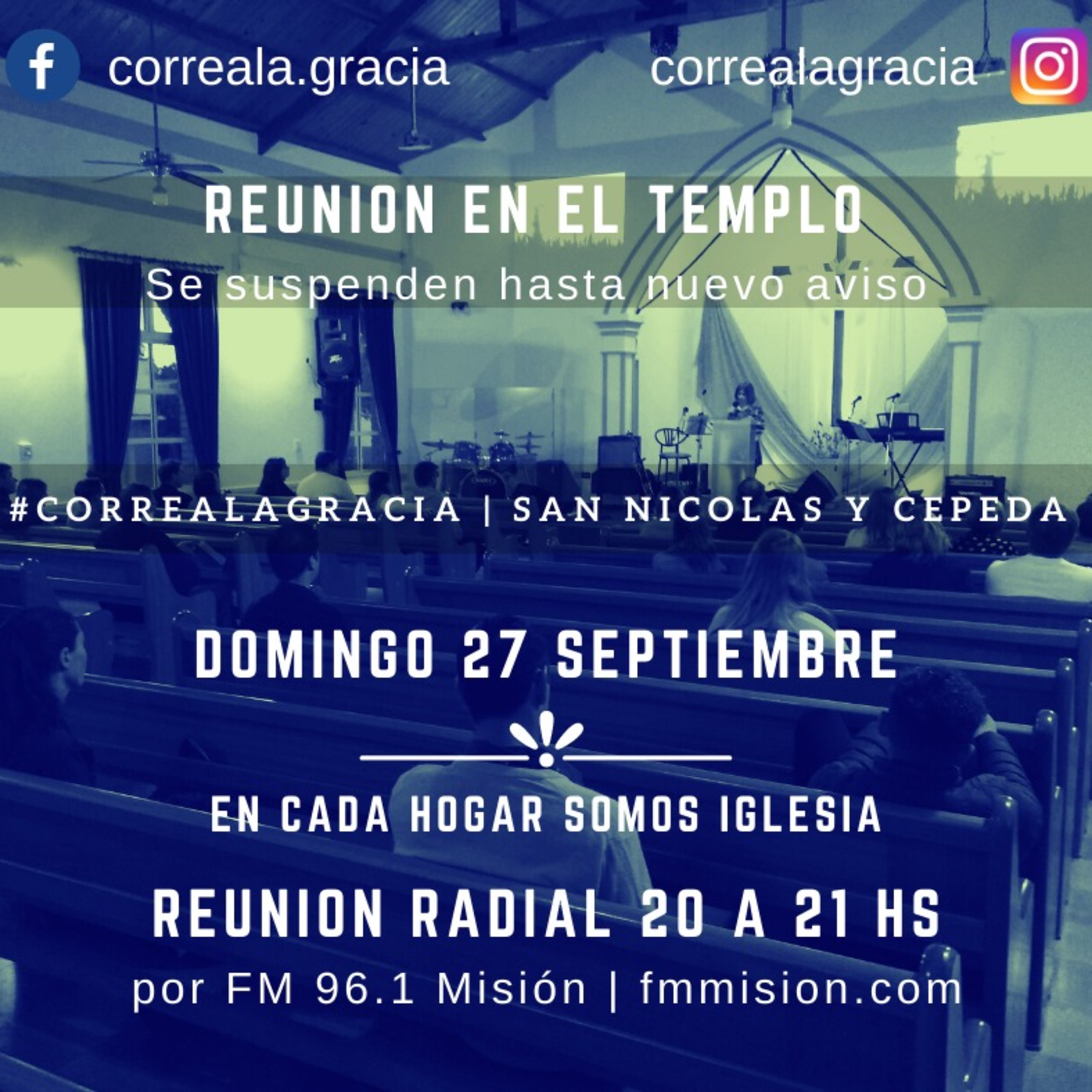 Portada de Corre a la Gracia Podcast