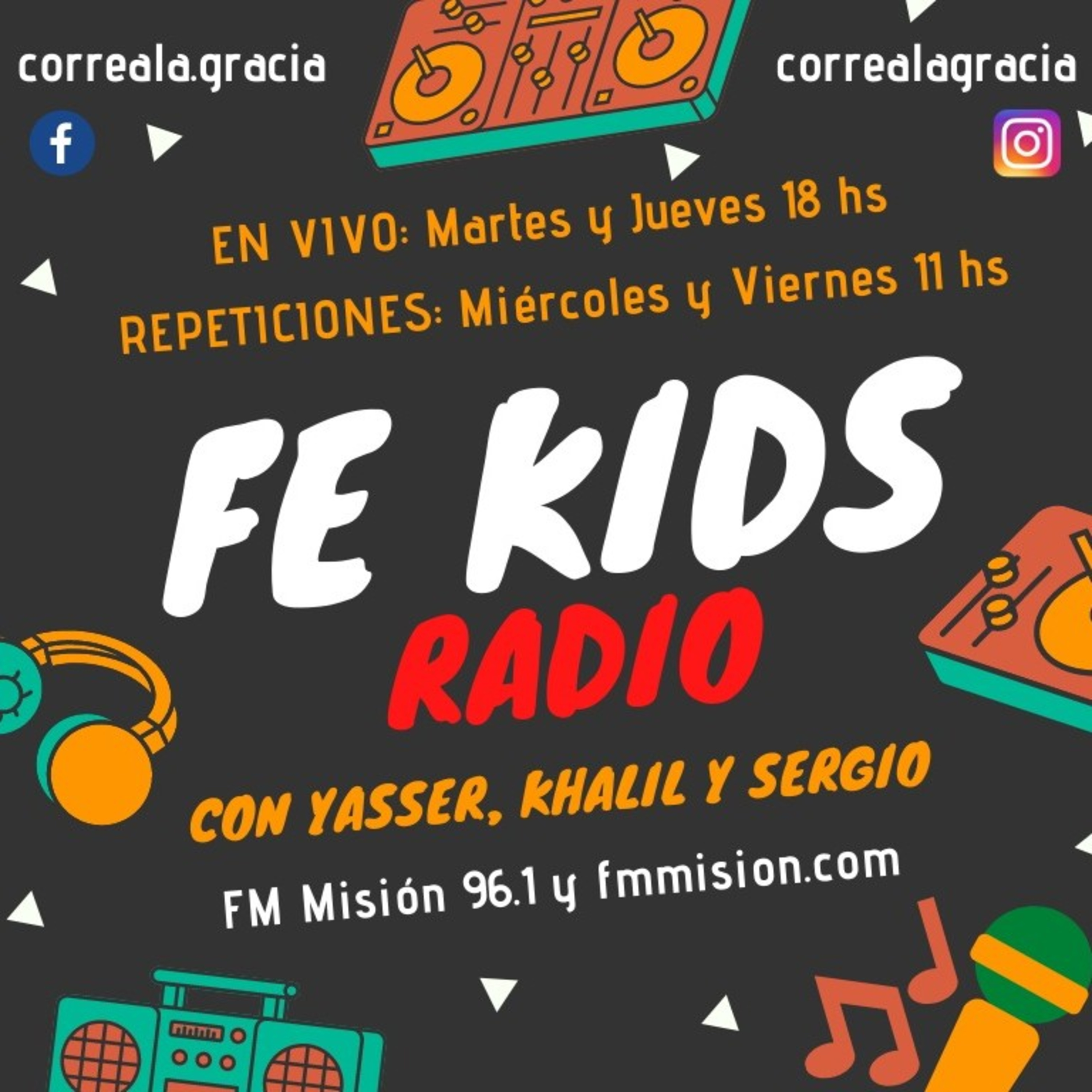 Portada de Corre a la Gracia Podcast