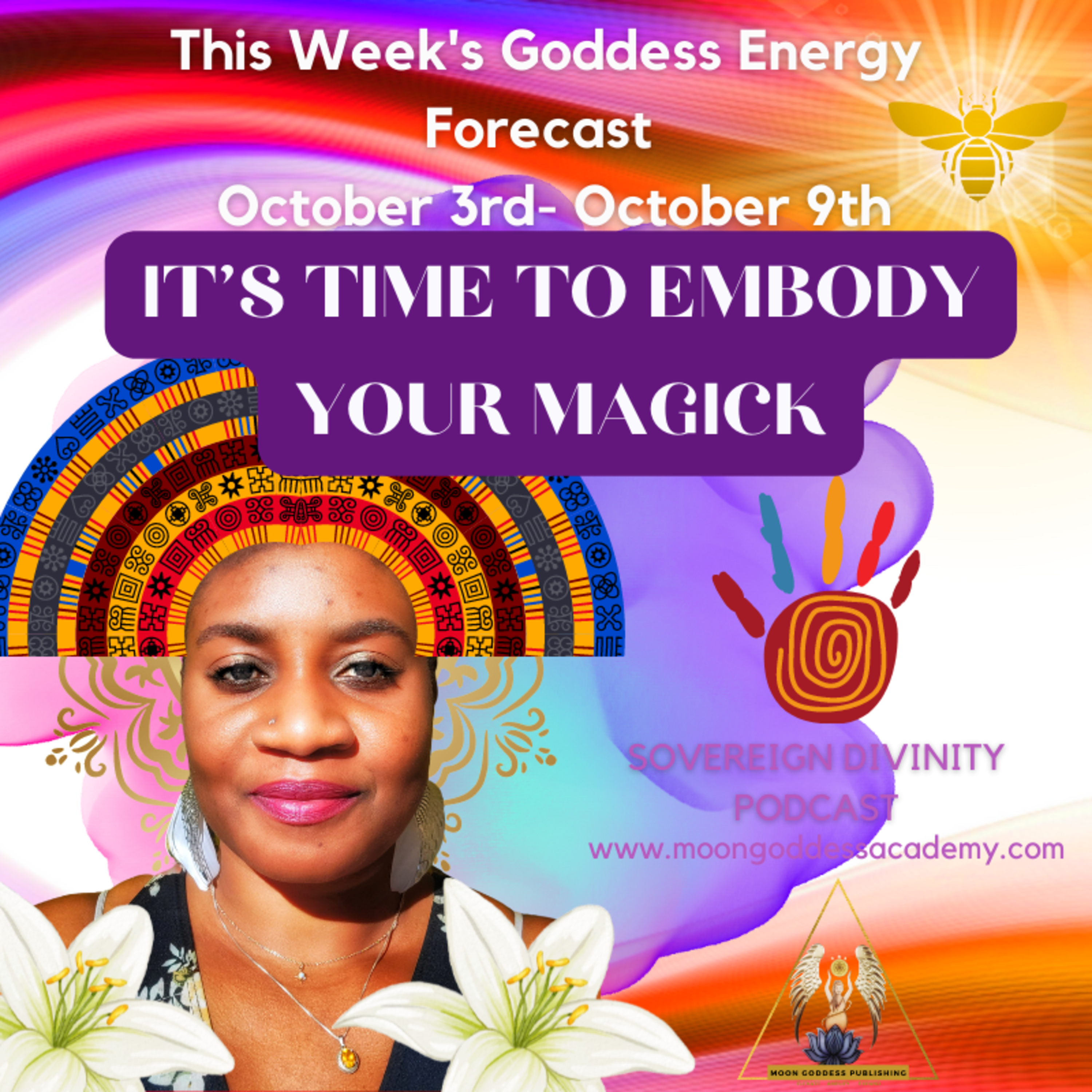Ep. 42 Embody Your Magick: This week's Goddess Energy Forecast episode artwork