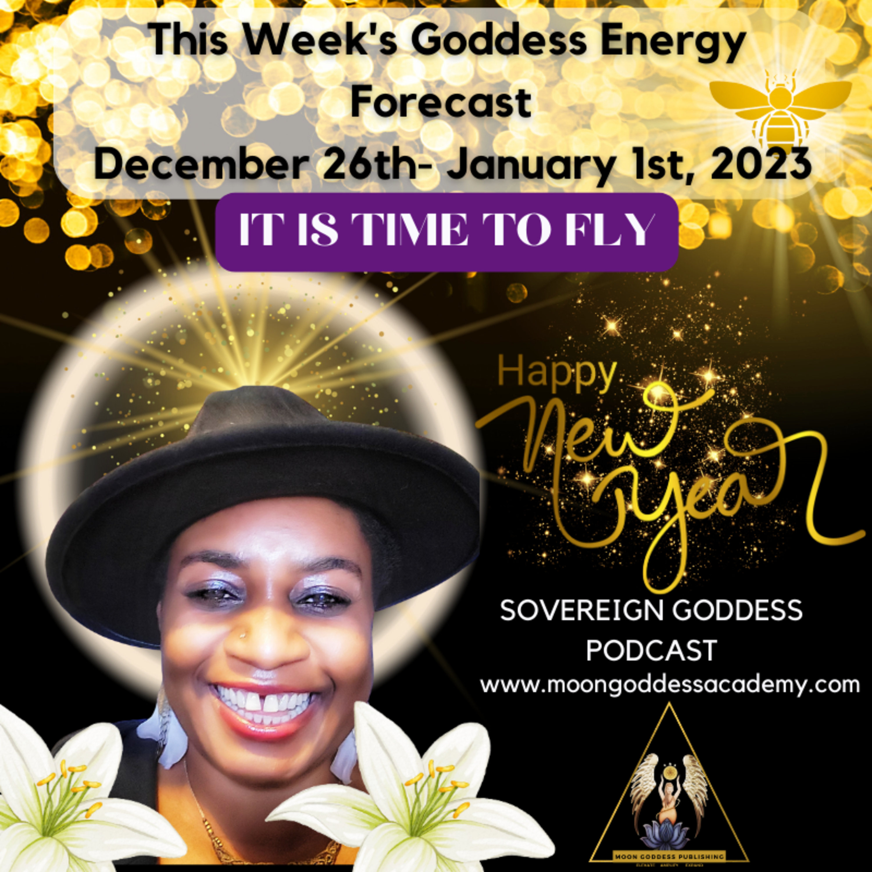 Ep. 54 It is Time To Fly: This week's Goddess Energy Forecast 12/26 - 01/01/2023 episode artwork