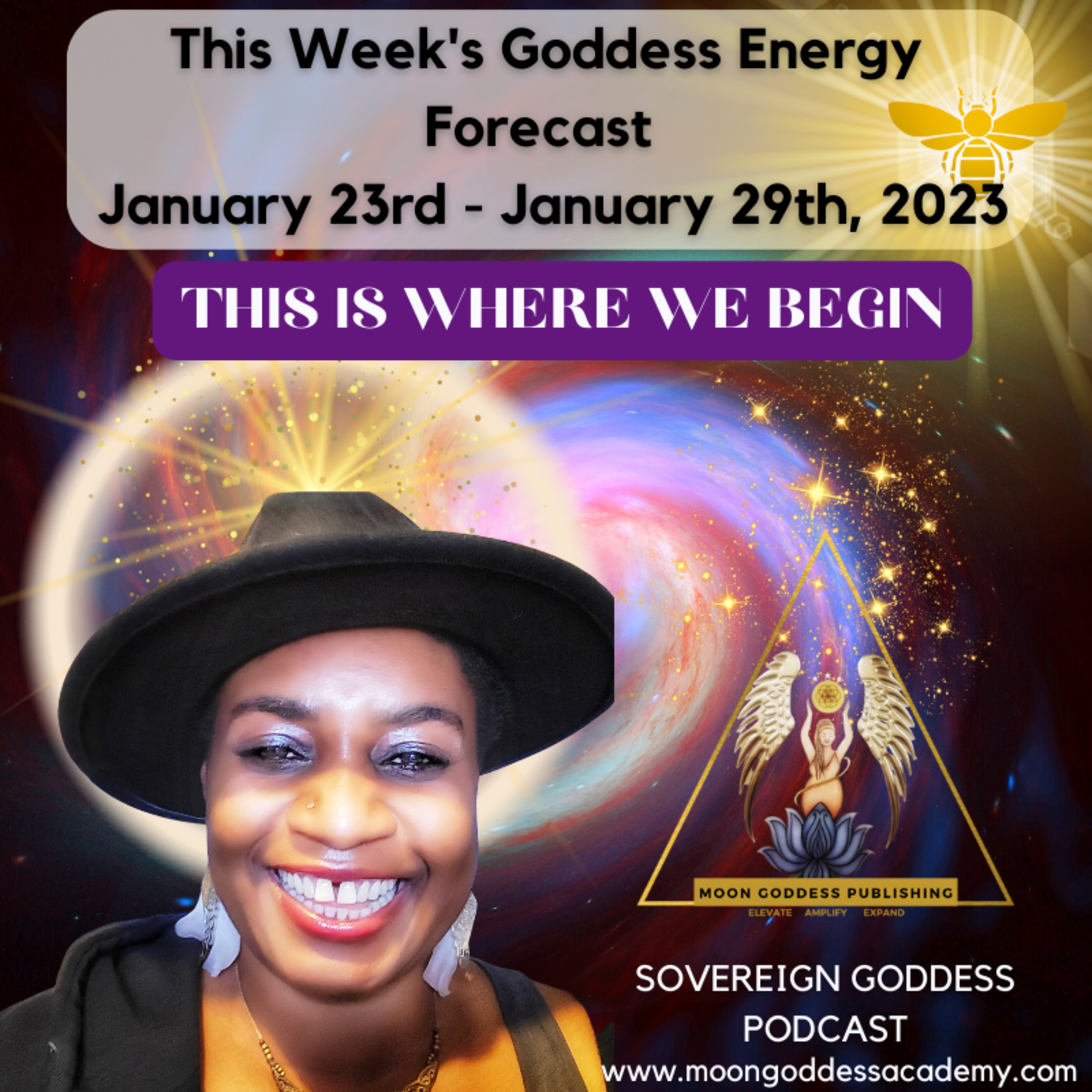 Ep 60 This is Where We Begin - This week's Goddess Energy Forecast episode artwork