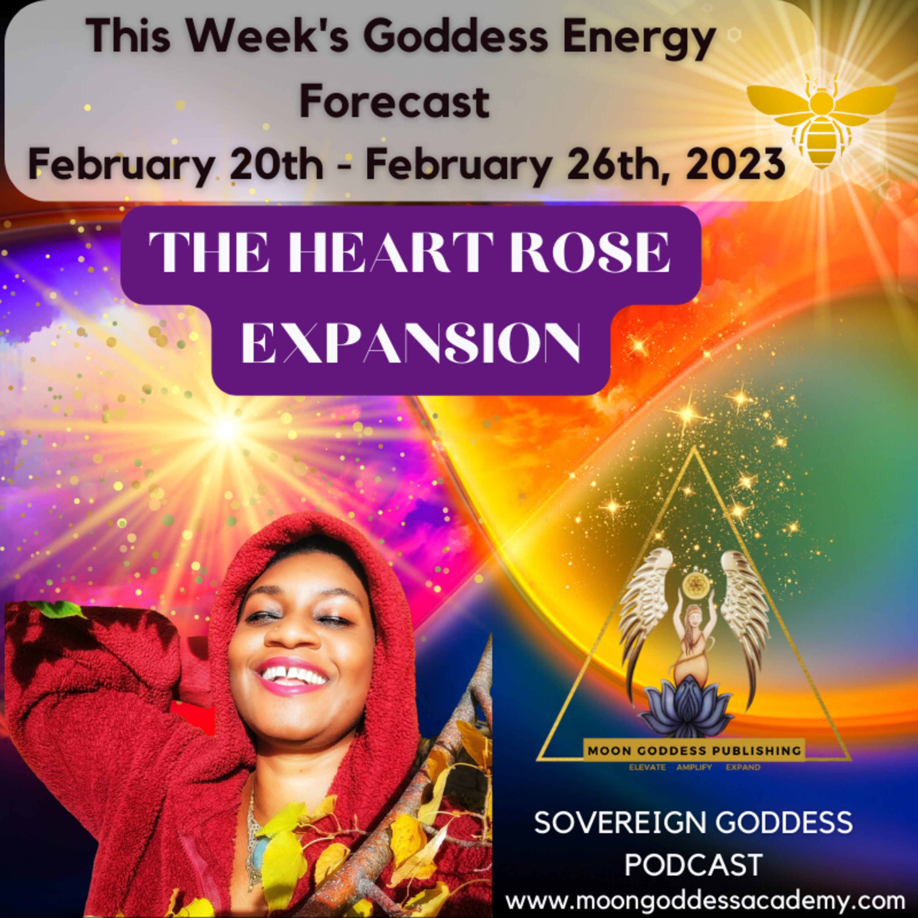 Ep 65 The Heart Rose Expansion: This Week's Goddess Energy Forecast episode artwork