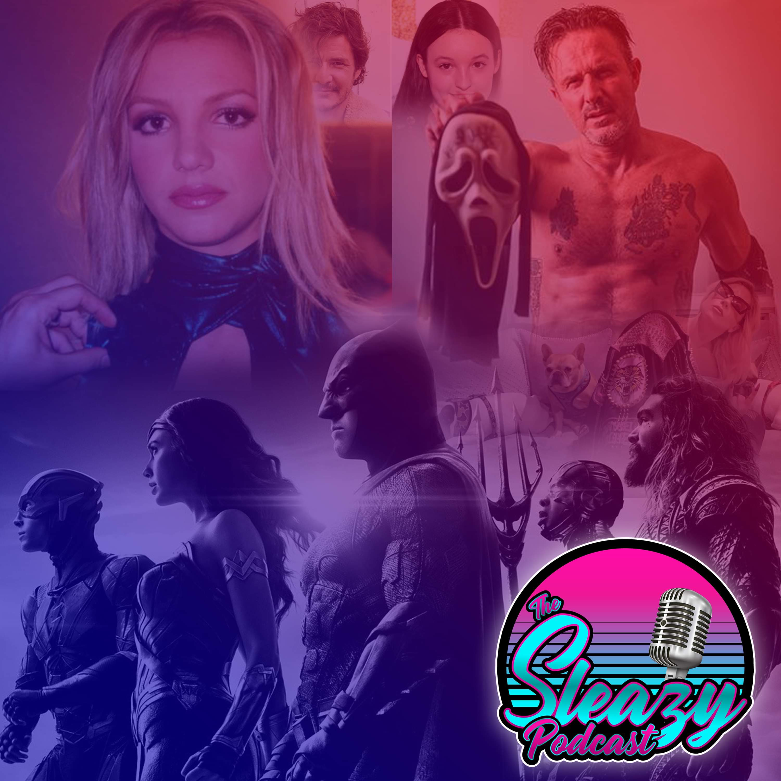 Episode 108 - Britney Spears, David Arquette, Last of Us HBO, Snyder Cut, Lady Gaga Dogs, Superman Reboot episode artwork