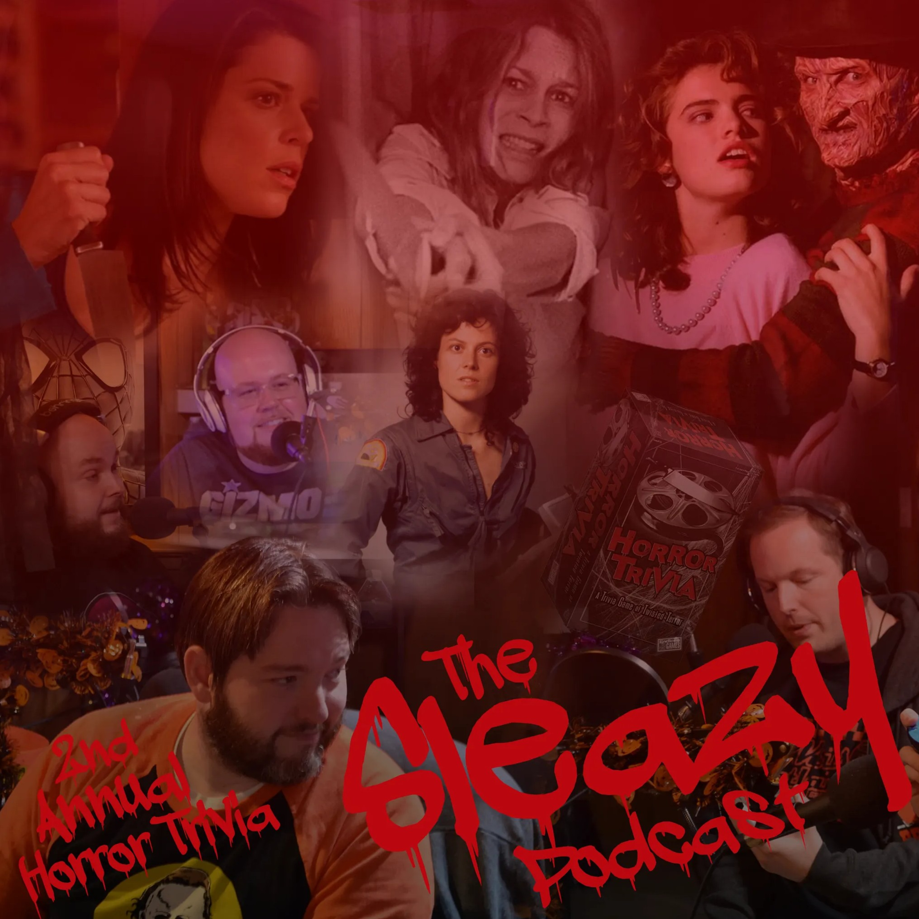 Episode 119 - Favorite Scream Queens, 31 Days of Halloween, 2021 Horror Trivia  episode artwork