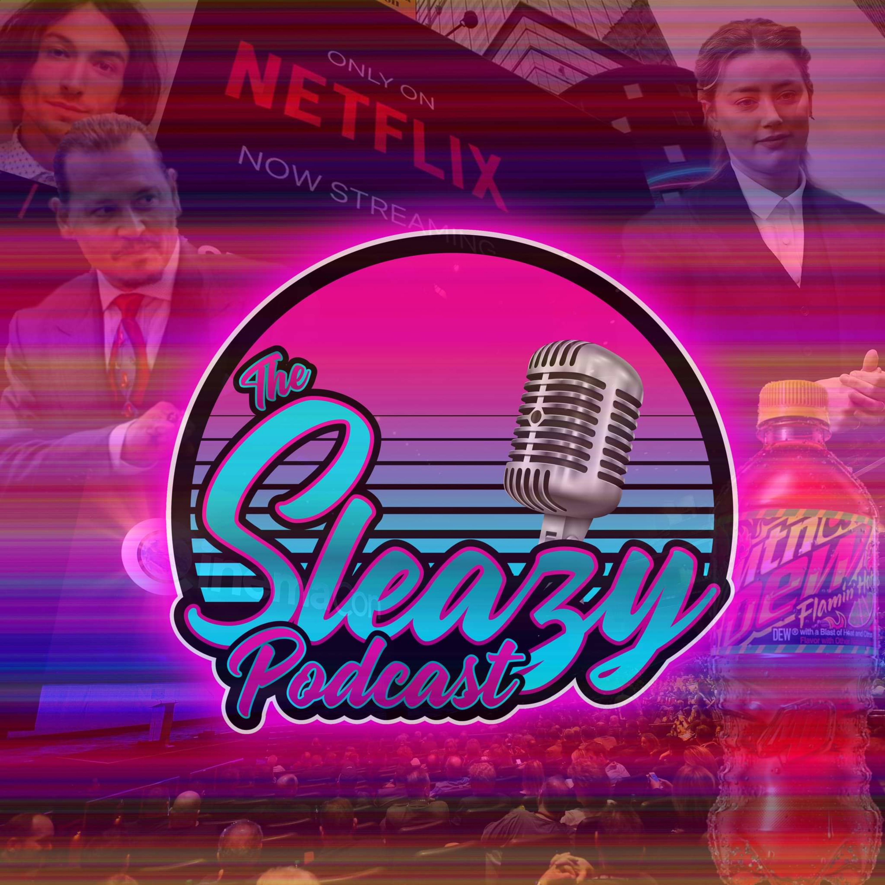 Episode 131 - Johnny Depp vs Amber Heard, Crazy News, Ezra Miller, Netflix, Cinemacon episode artwork