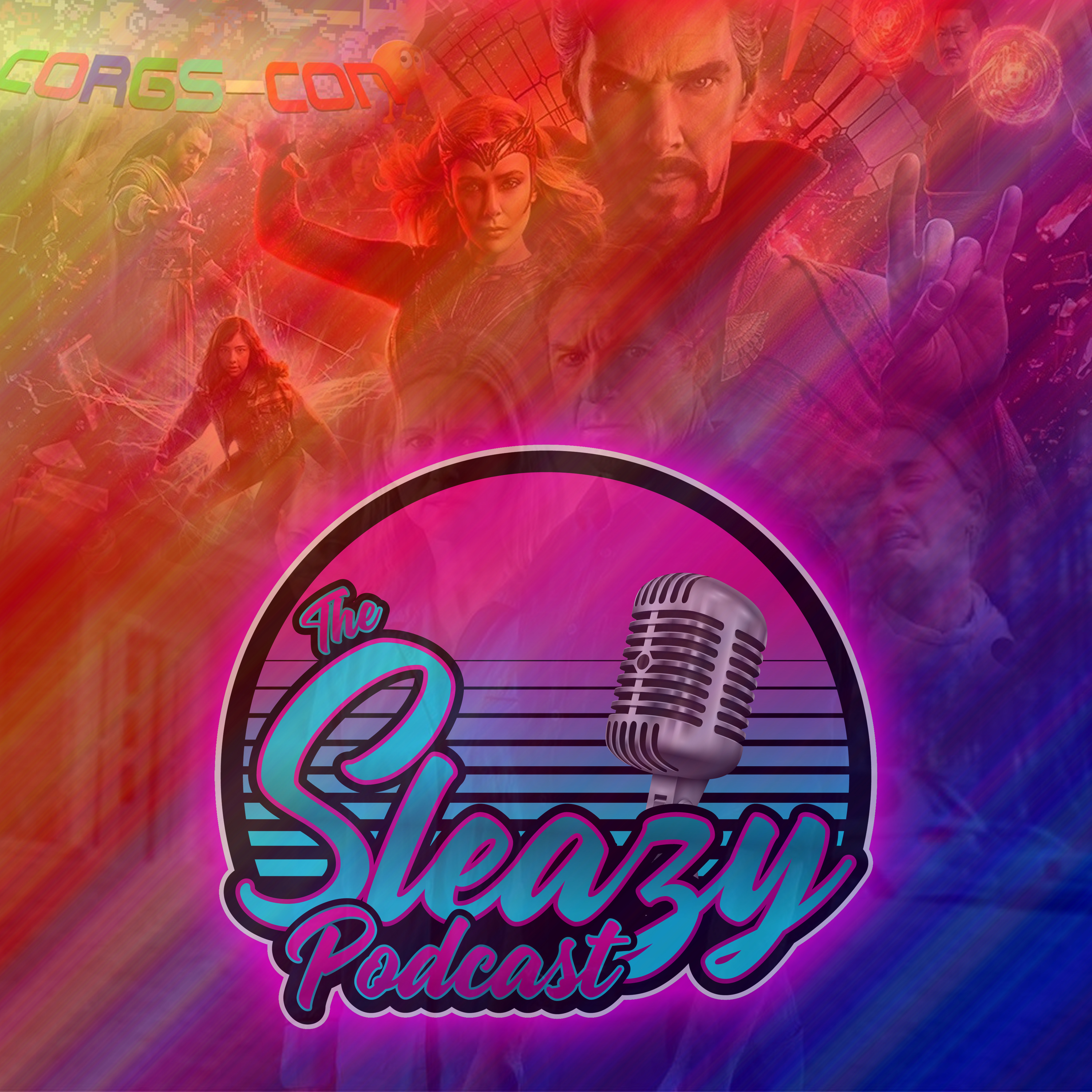 Episode 132 - CORGS CON, Crazy News, Depp vs Heard Trial, Ozark Series Finale, Dr. Strange 2 episode artwork