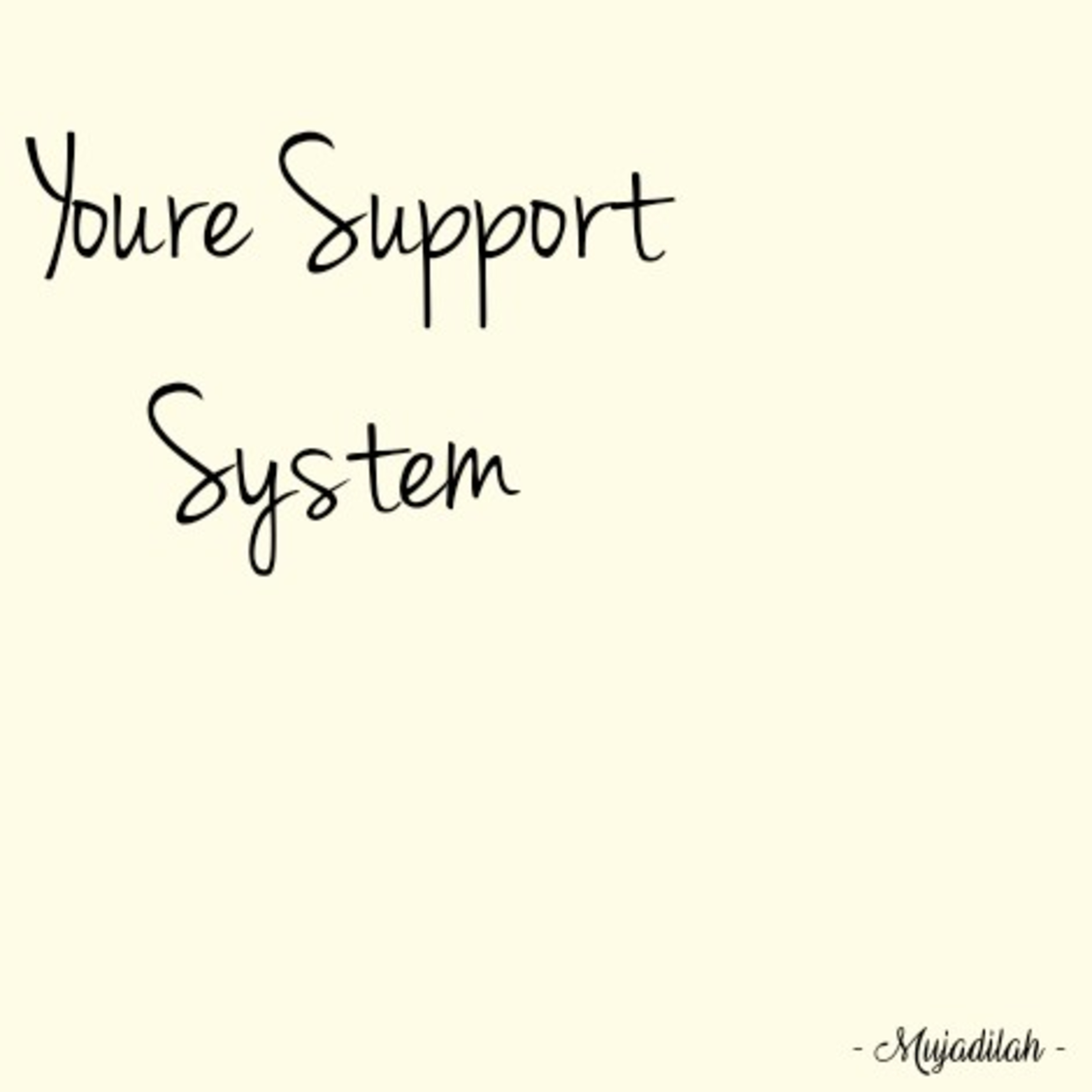 Youre Support System  episode artwork