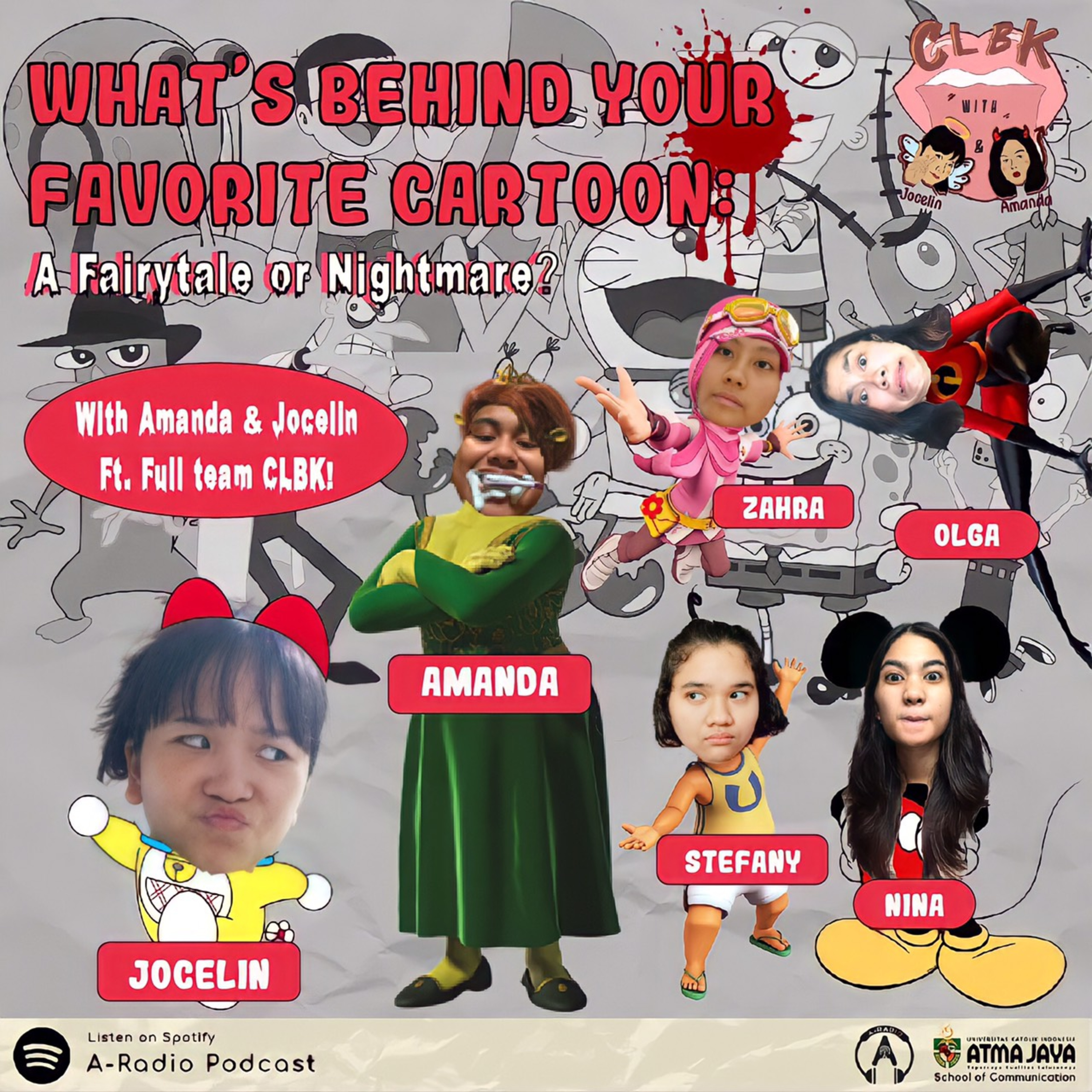 CLBK #9 - What's behind your favorite cartoon? : A Fairytale or Nightmare? episode artwork