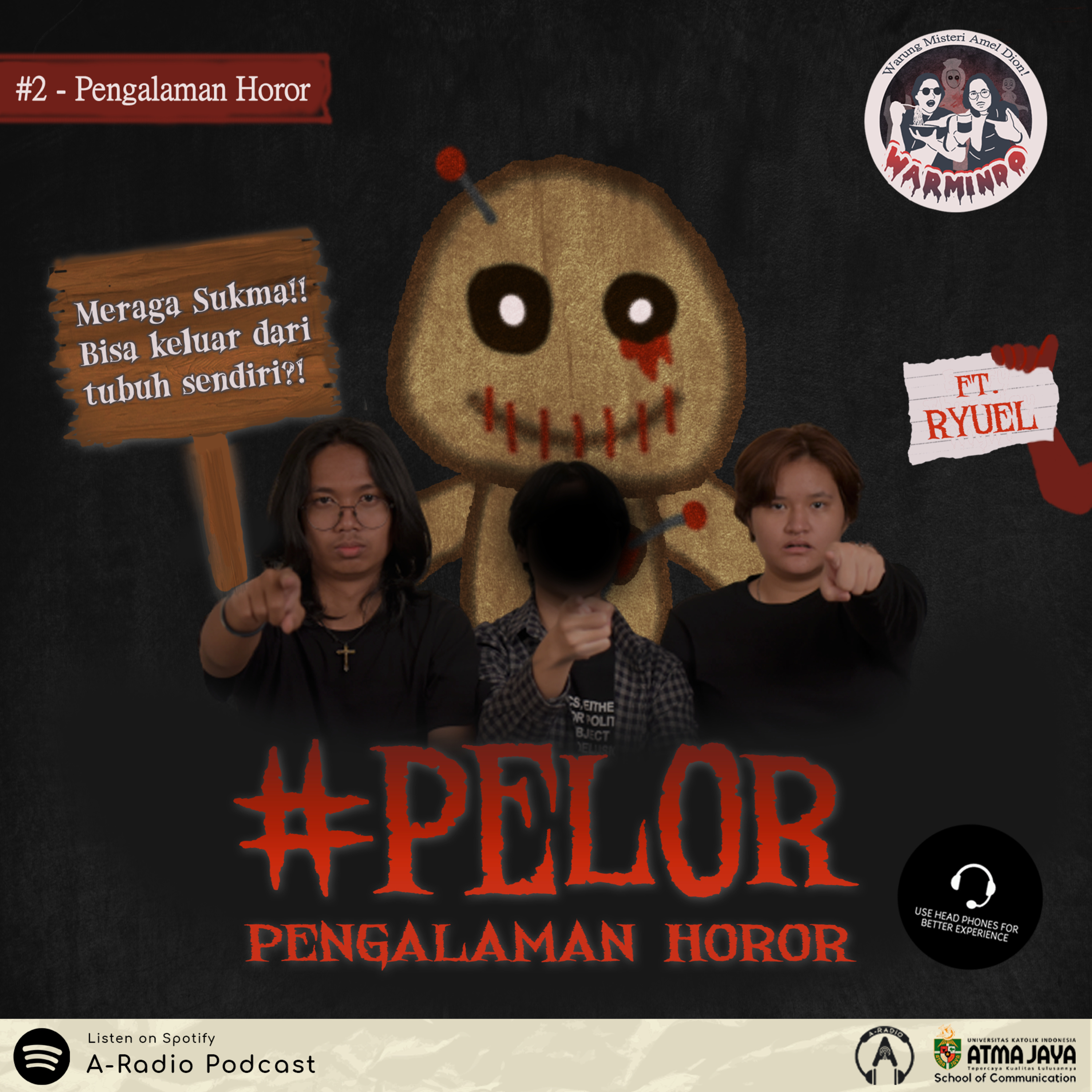 WARMINDO #2 Pelor: Pengalaman Horror "Meraga Sukma!! Bisa keluar dari tubuh sendiri?!" episode artwork