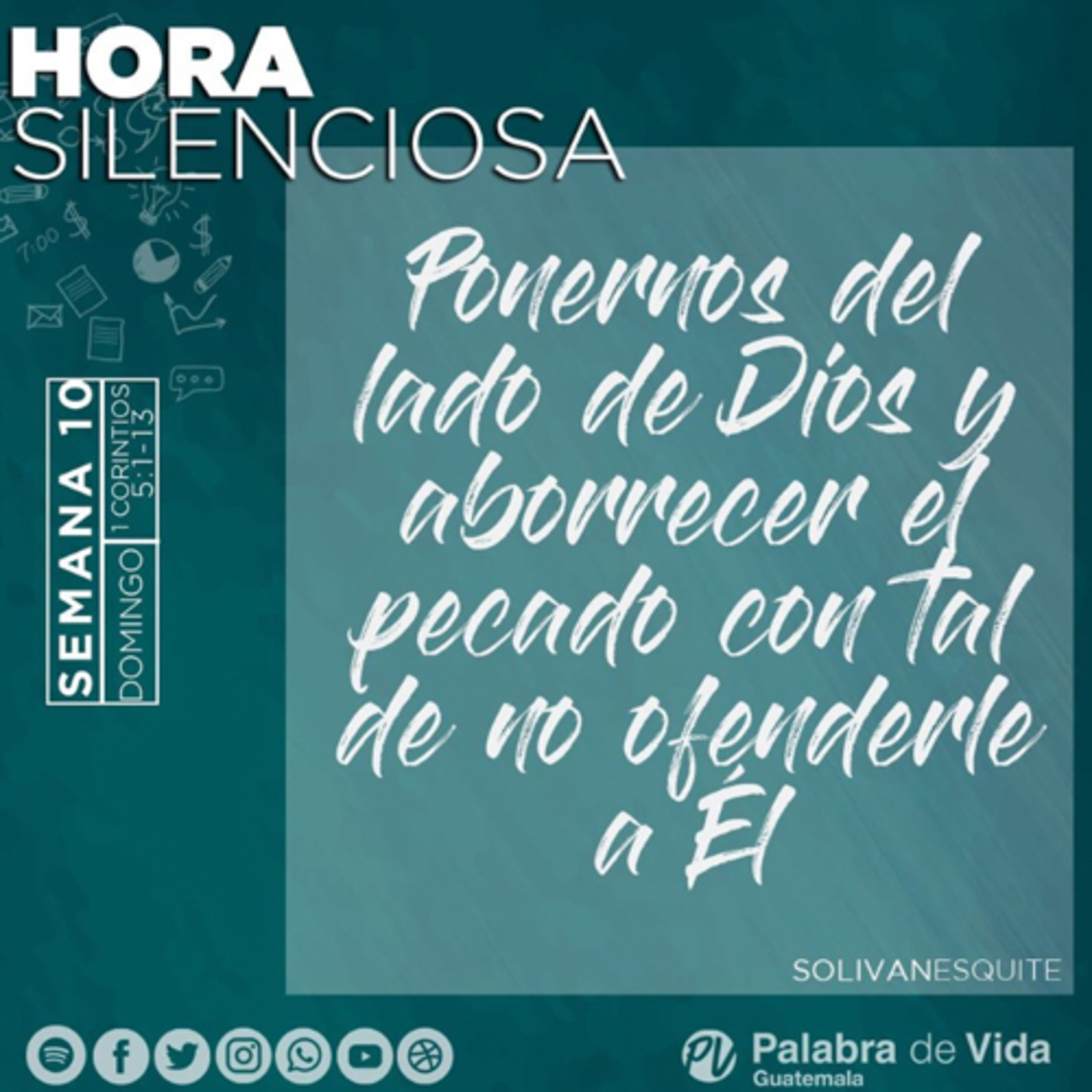 SEMANA 10 DOMINGO 1 Corintios 5:1-13 episode artwork