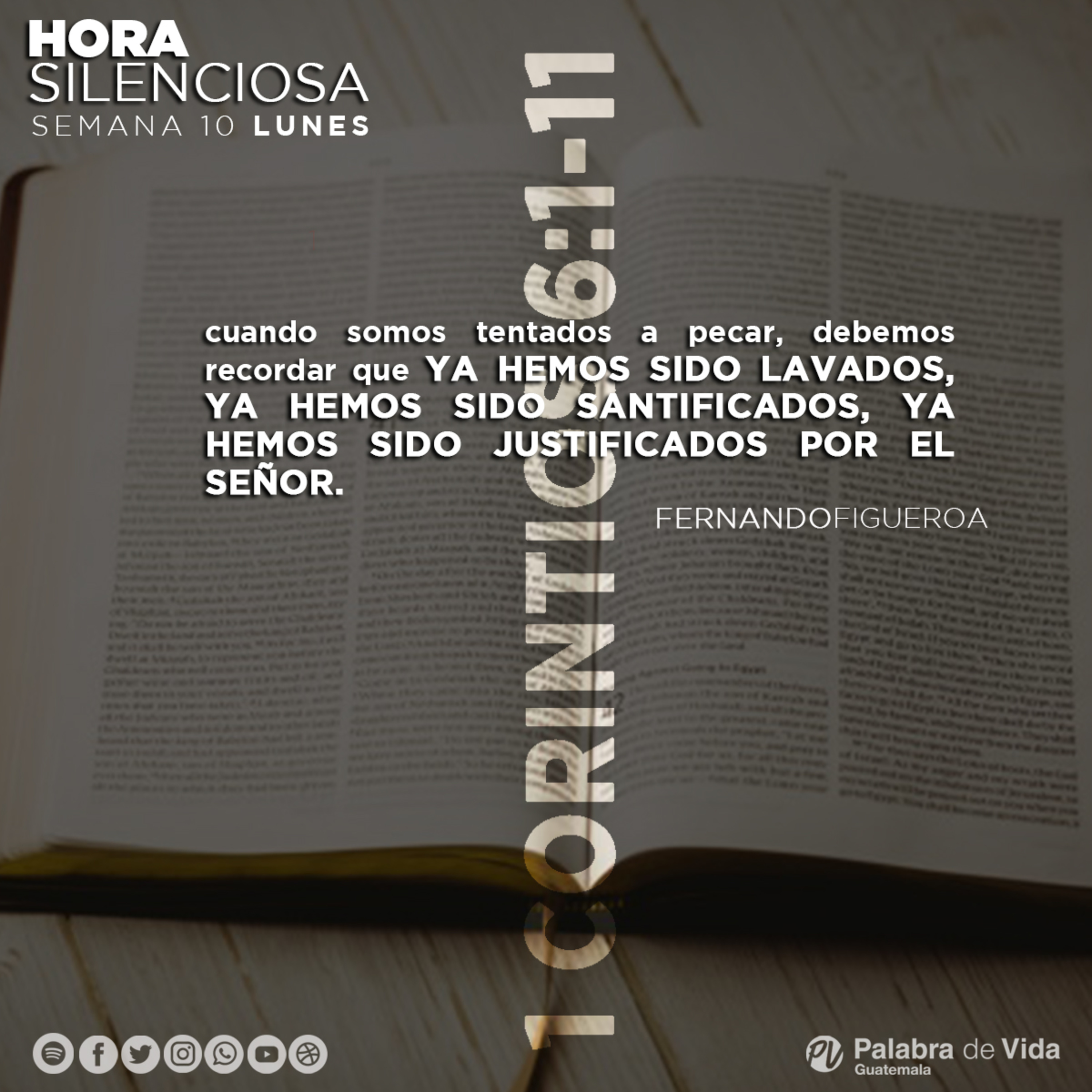 SEMANA 10 LUNES 1 Corintios 6:1-11 episode artwork