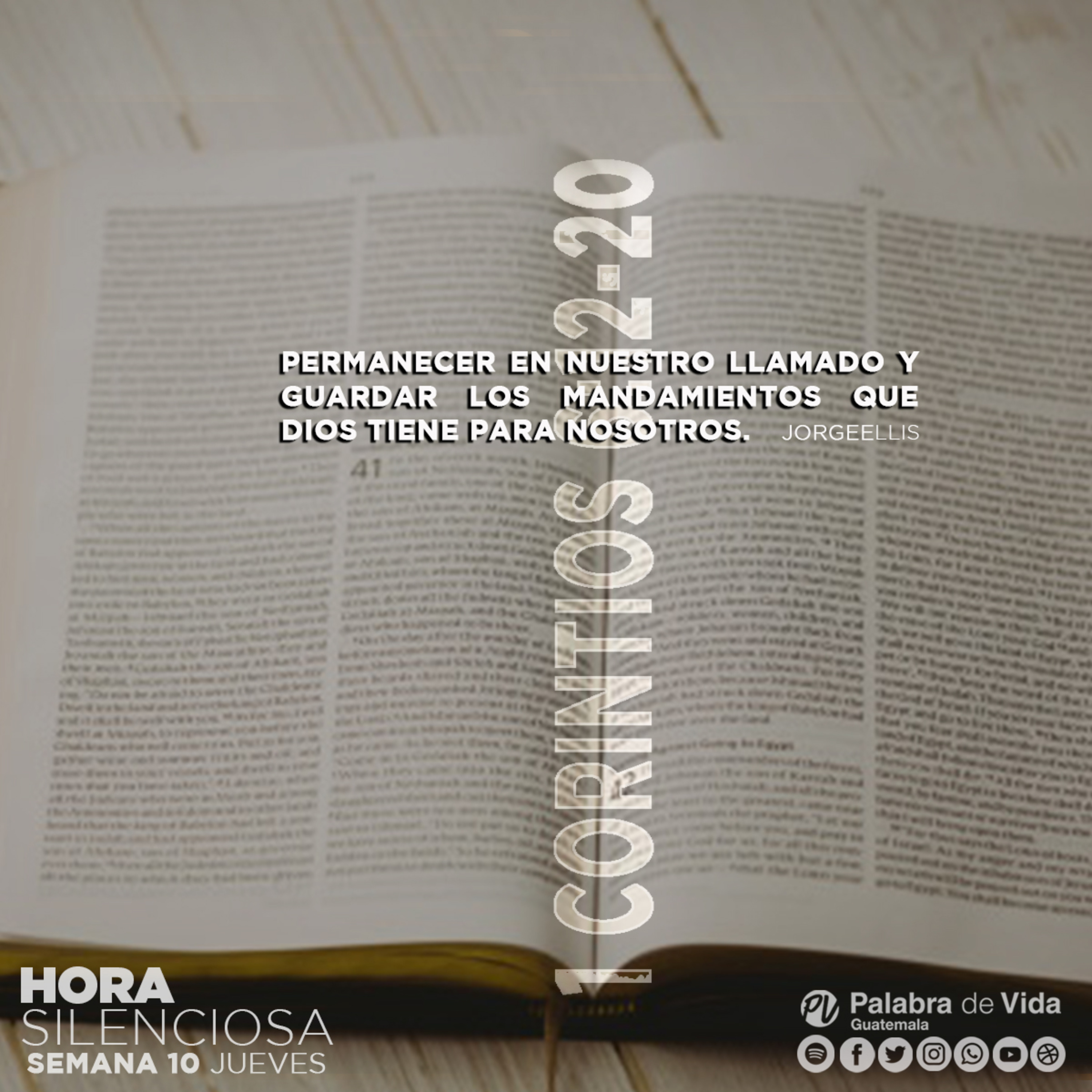 SEMANA 10 JUEVES 1 Corintios 7:10-24 episode artwork