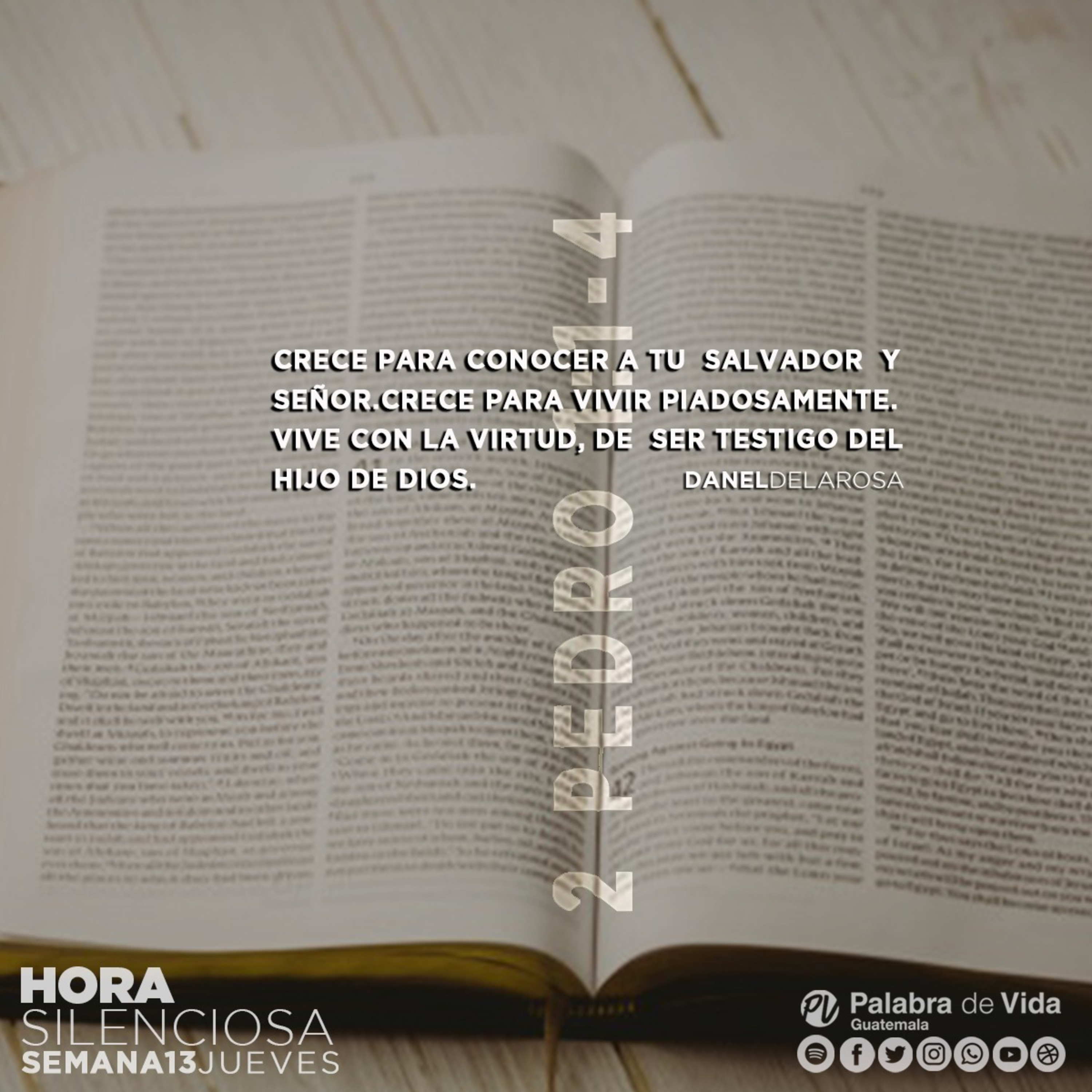 SEMANA 13 JUEVES 2 Pedro 1:1-4 episode artwork