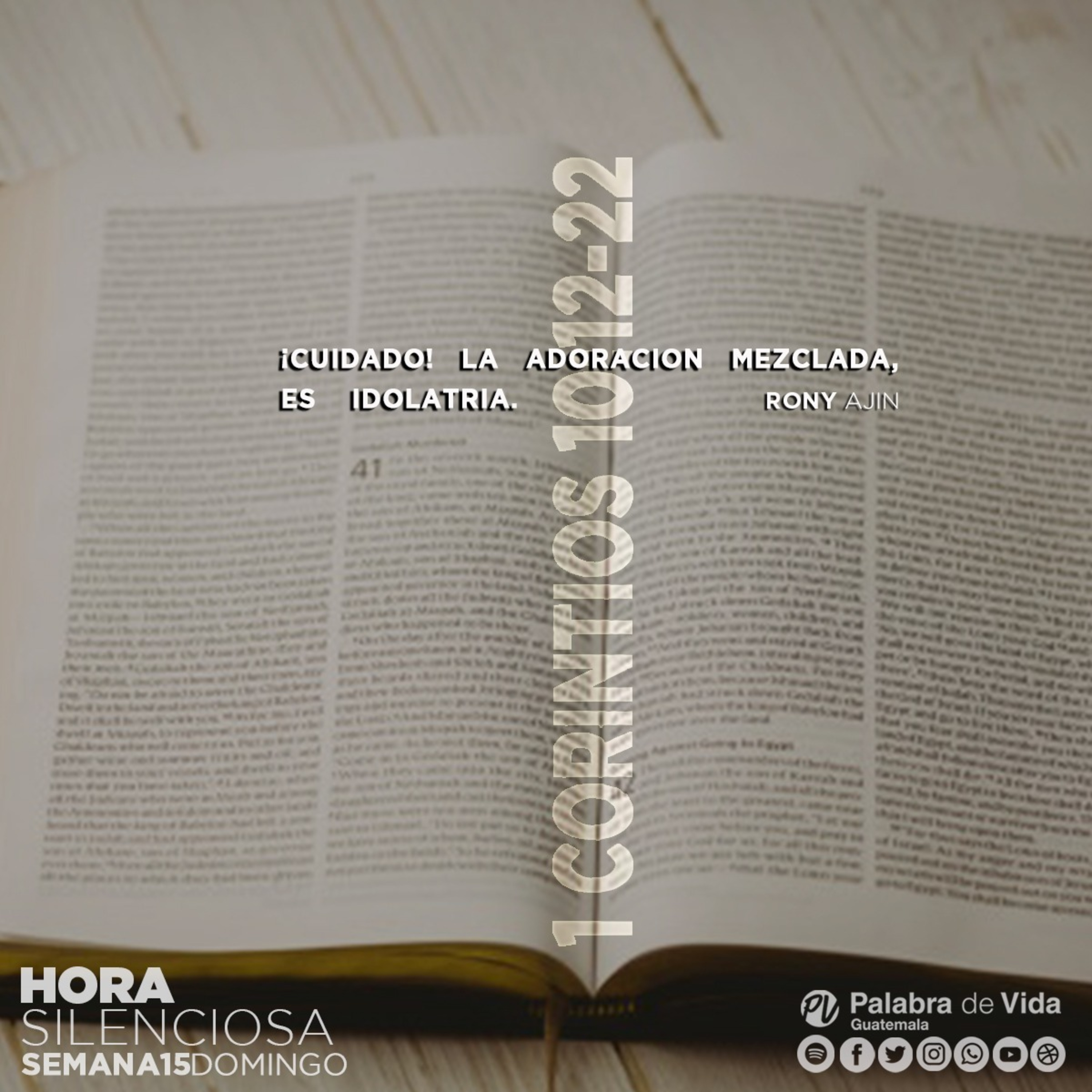 SEMANA 15 DOMINGO 1Corintios 10:12-22 episode artwork