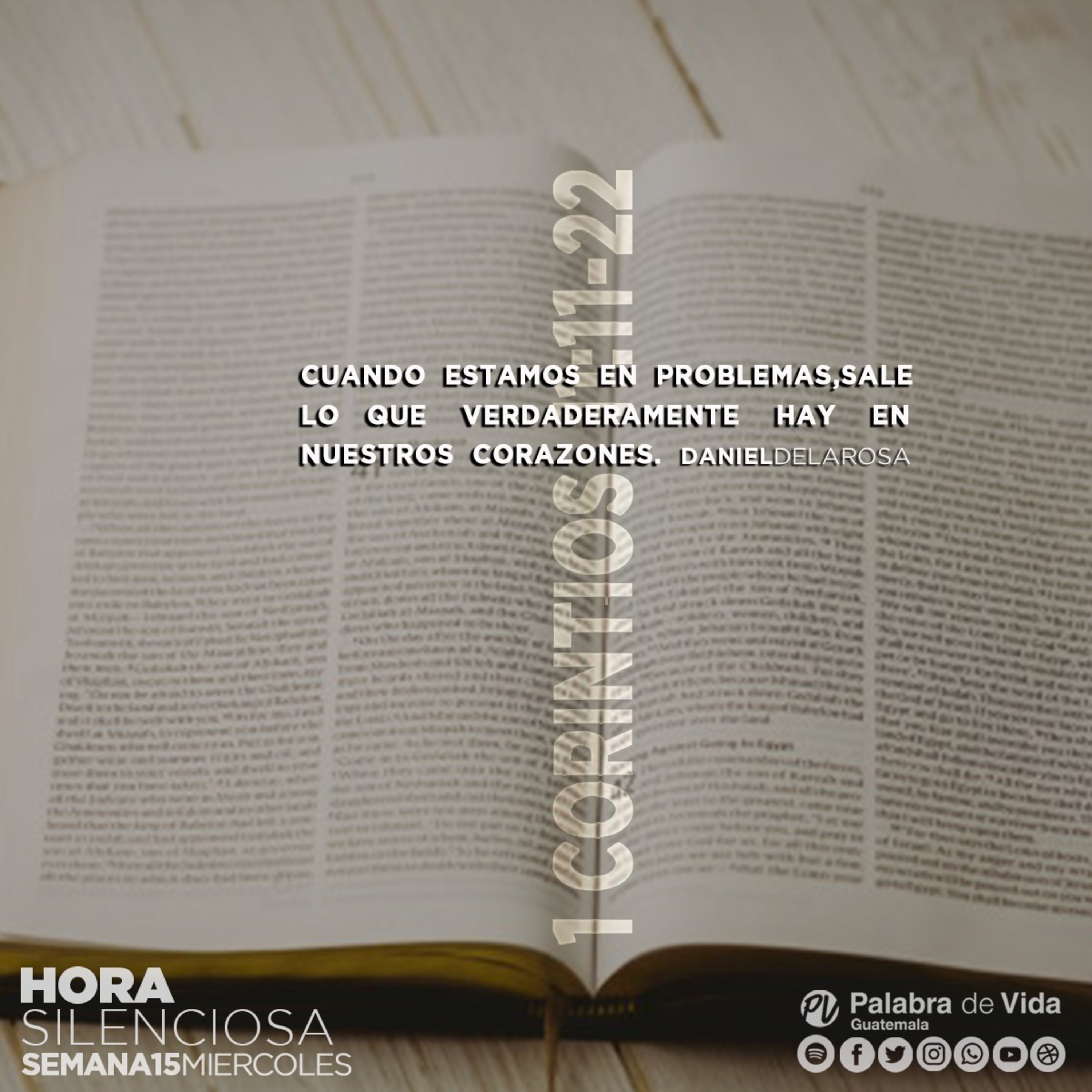 SEMANA 15 MIERCOLES 1Corintios 10:11-22 episode artwork