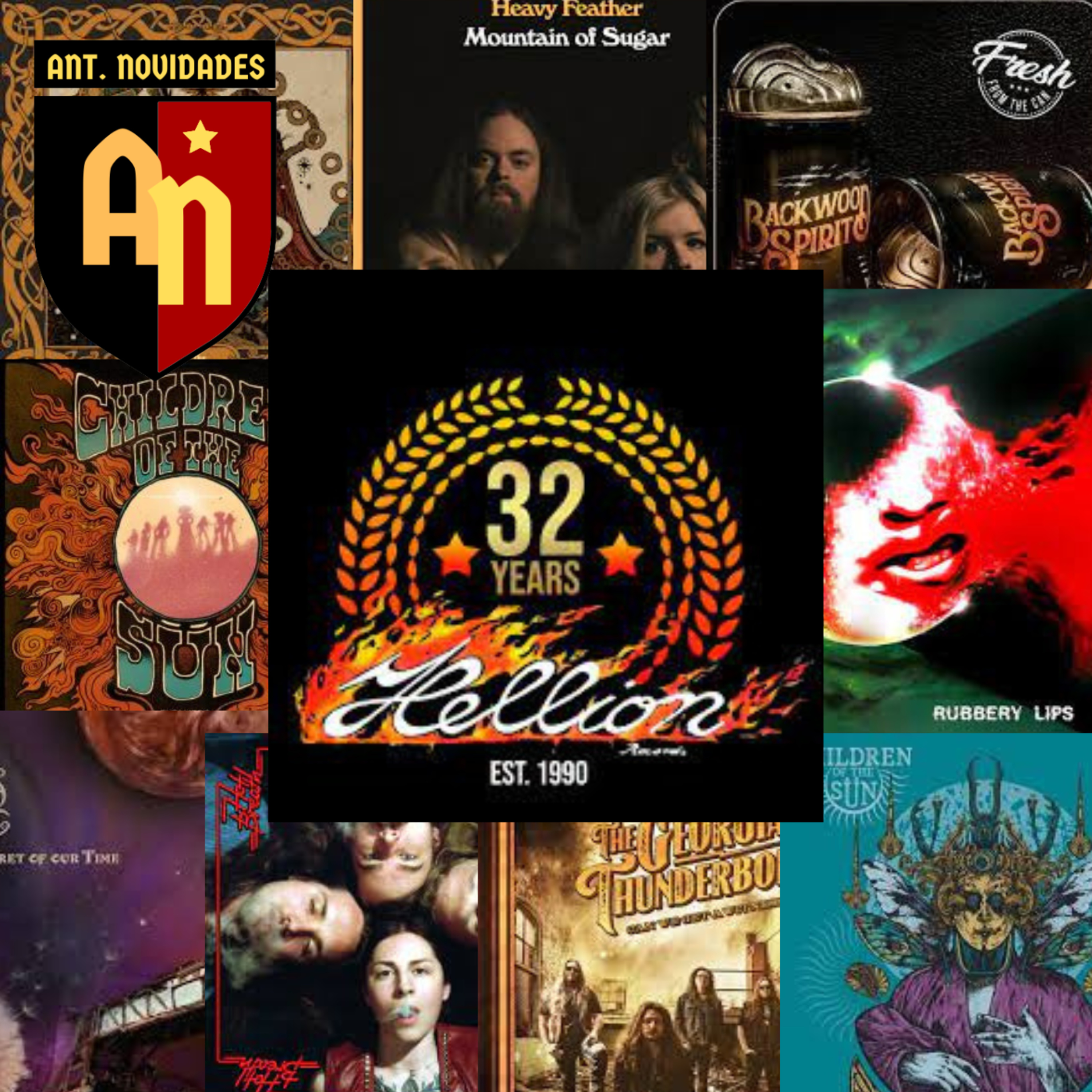 Antigas Novidades - rock, jazz, blues, heavy metal, rock progressivo e rock nacional