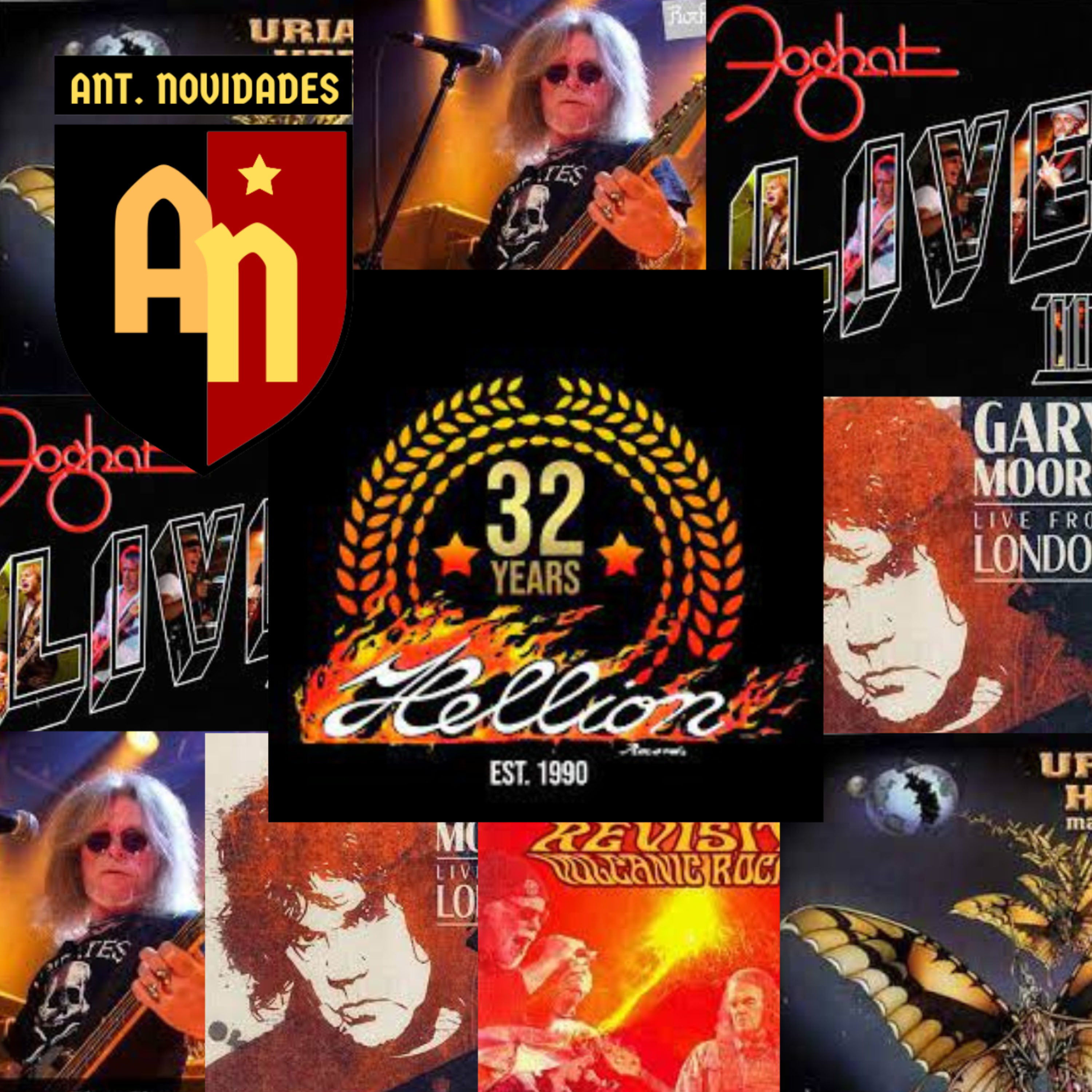 Antigas Novidades - rock, jazz, blues, heavy metal, rock progressivo e rock nacional