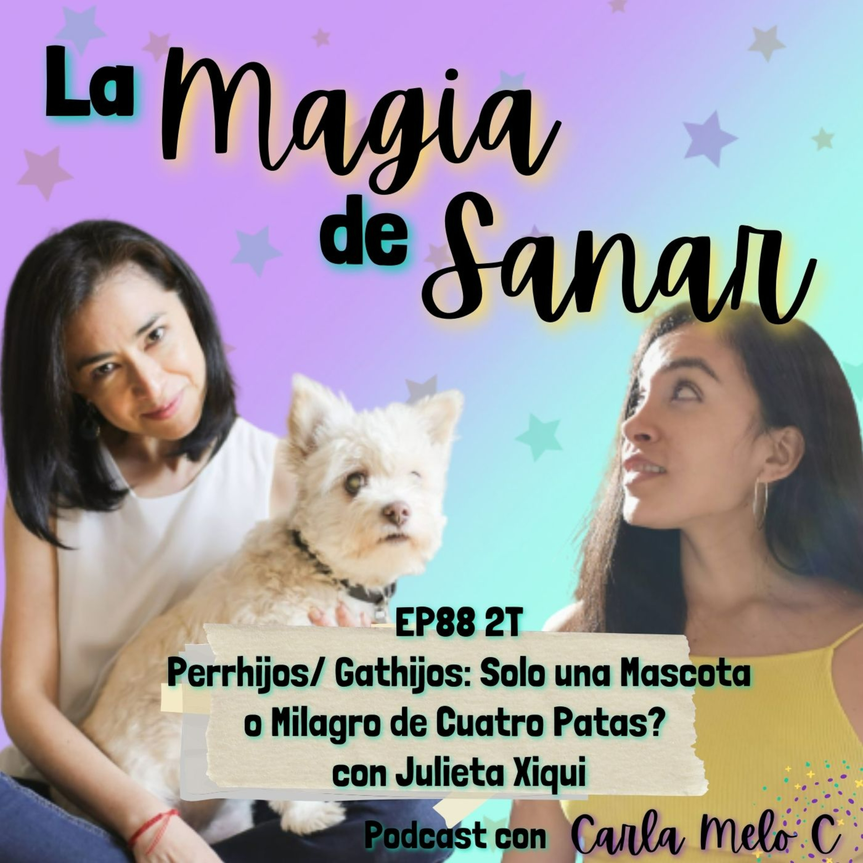 EP88 2TPerrhijos/ Gathijos: Solo una Mascota o Milagro de Cuatro Patas? con Julieta Xiqui  episode artwork