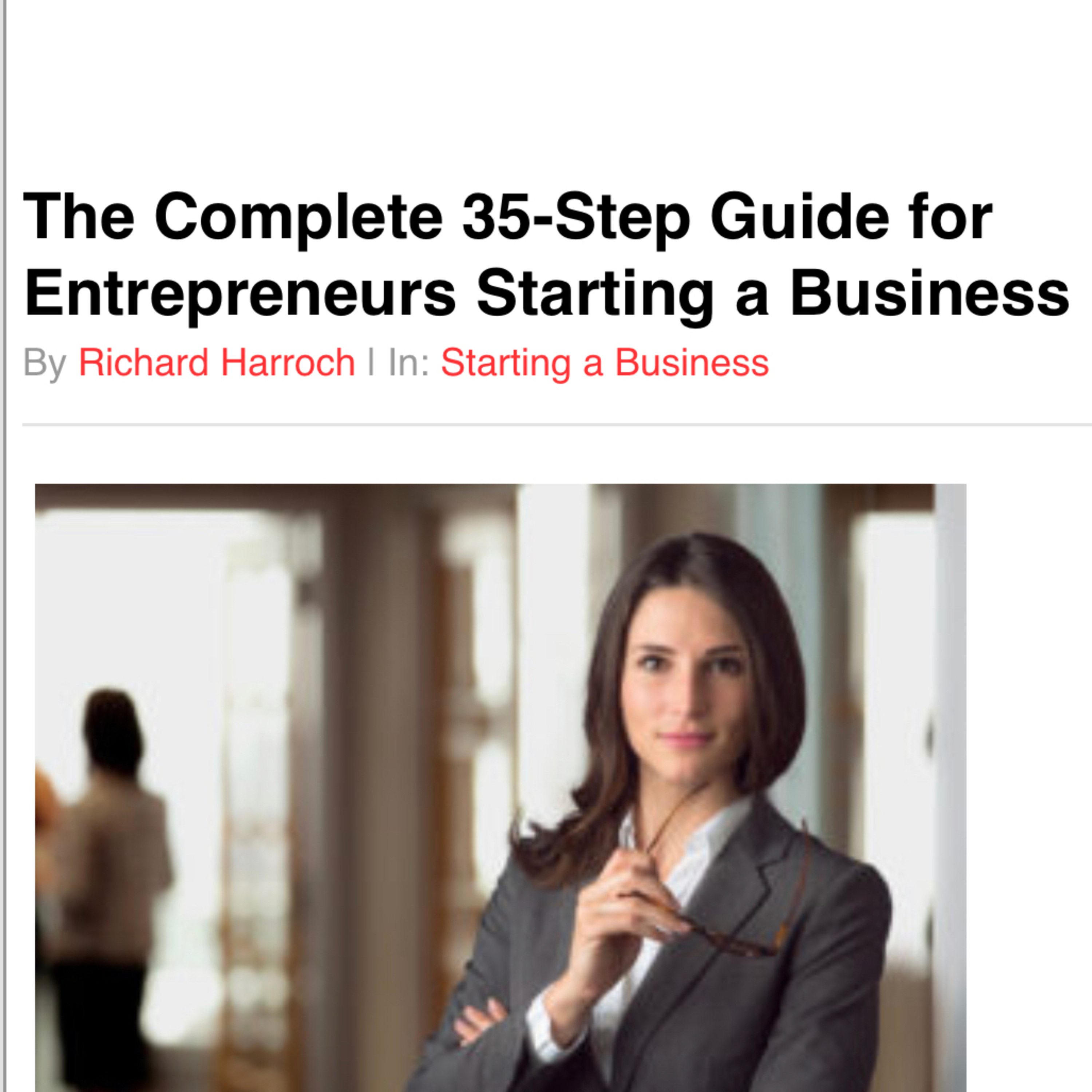 Bonus Entrepreneurial Episode - 35 Step-Guide Approach to Startups episode artwork
