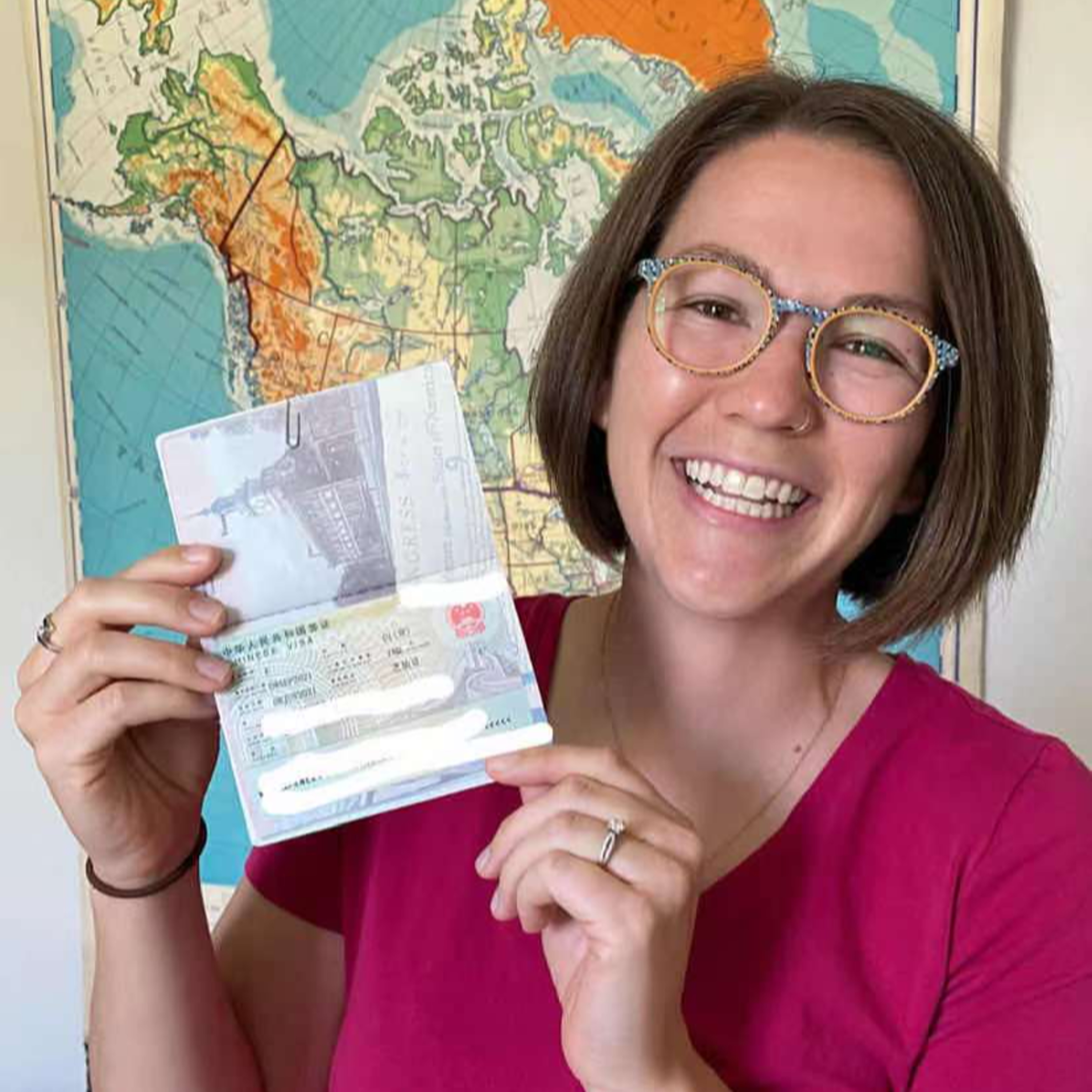 Episode #22- Dana Got Her Visa and a Flight episode artwork
