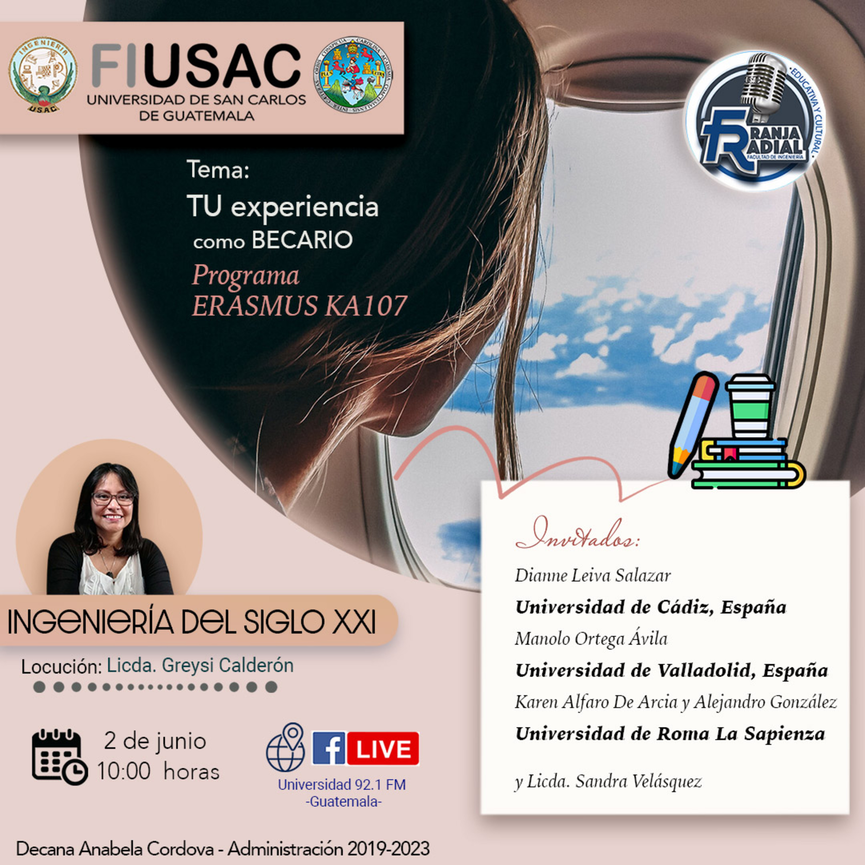 Portada de Franja Radial Educativa FIUSAC