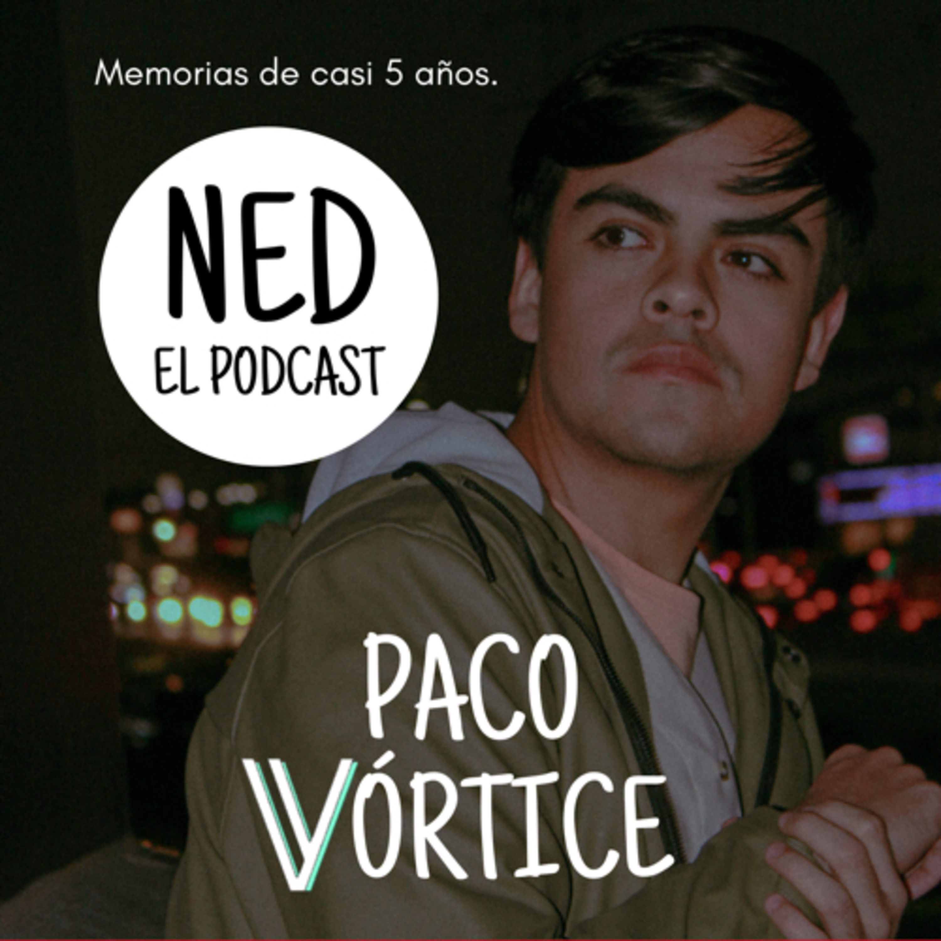Portada de NED Por Paco Ramírez Vórtice