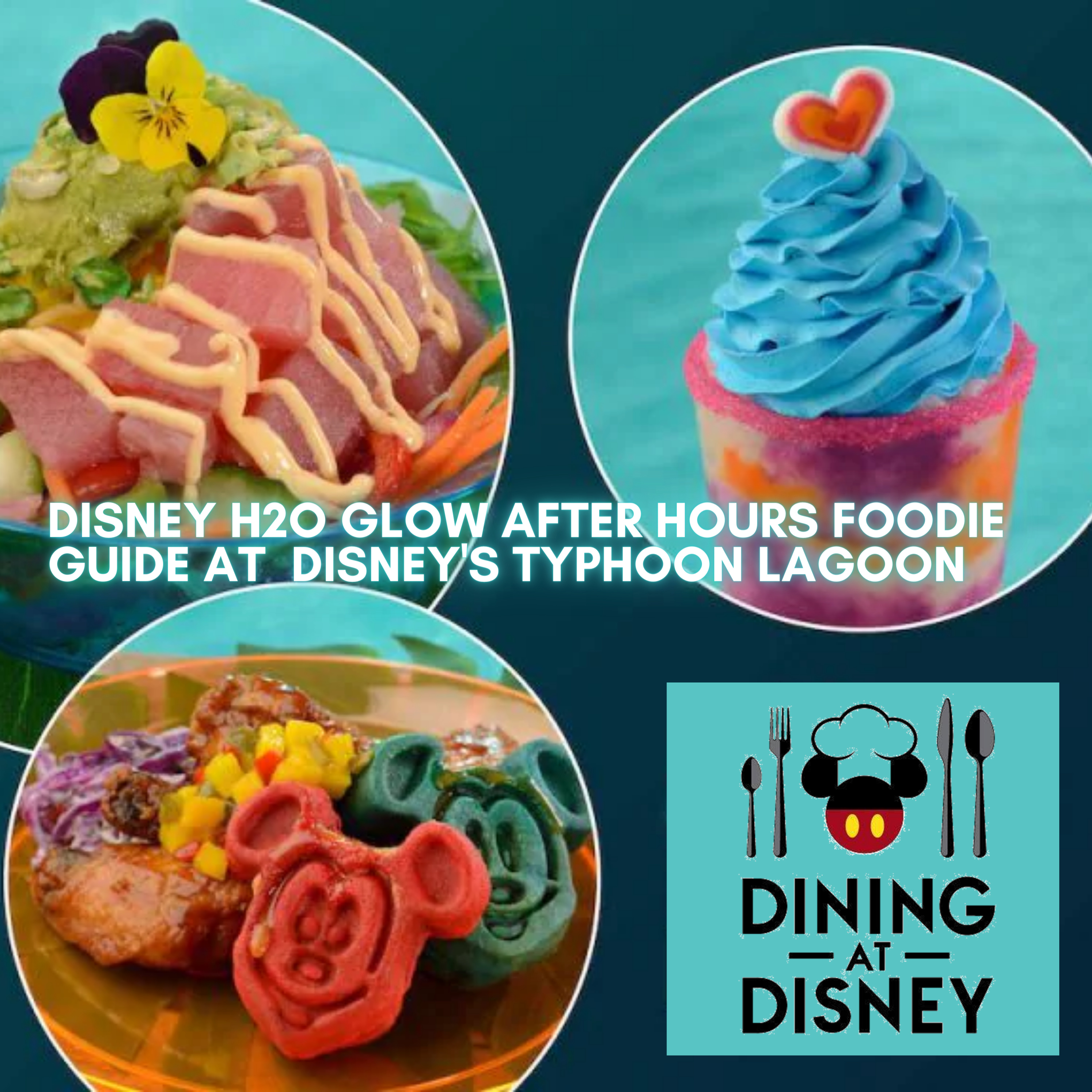 Disney H2O Glow After Hours Foodie Guide and Celebrate Soulfully Delights