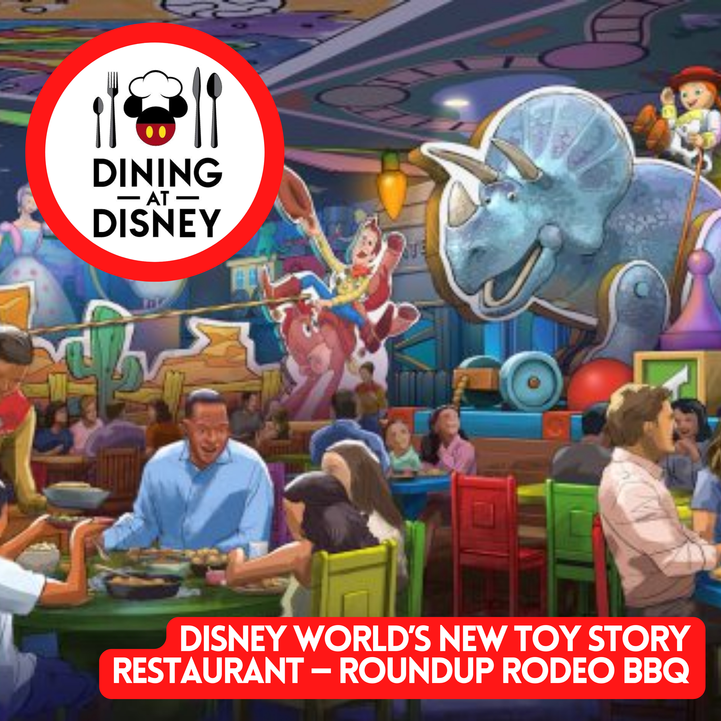 Walt Disney World's Toy Story Restaurant - Roundup Rodeo BBQ Update
