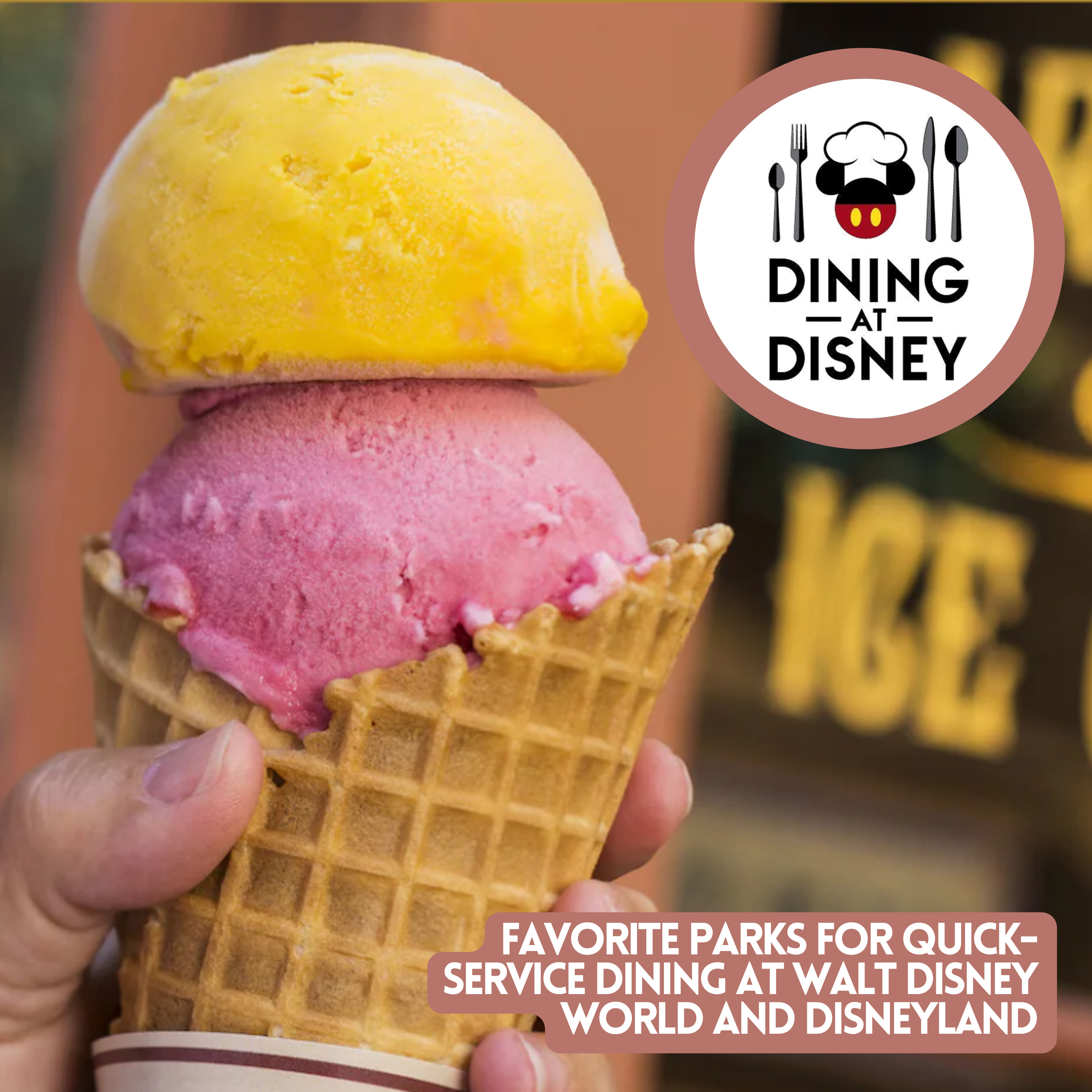Favorite Parks for Quick-Service Dining at Walt Disney World and Disneyland