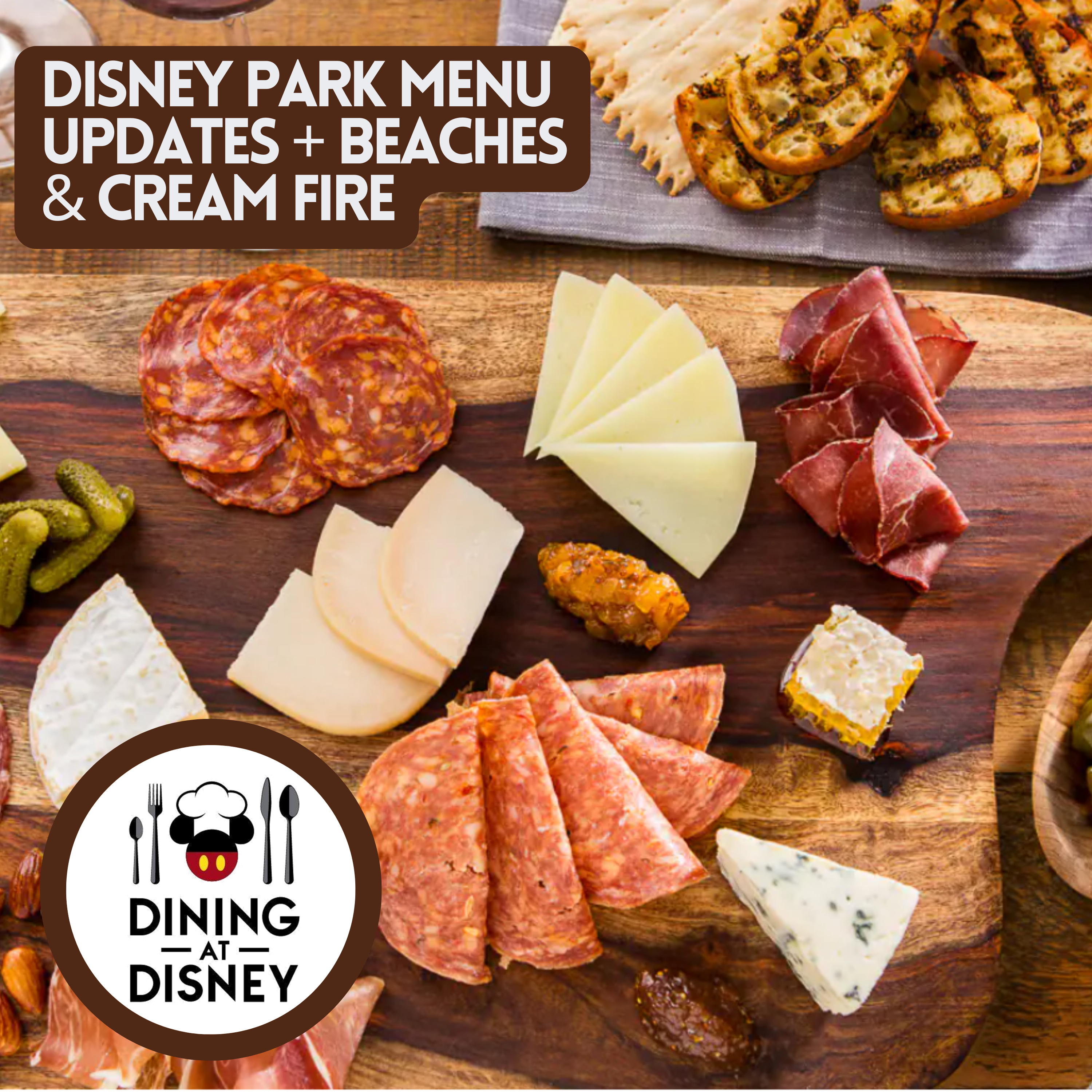Menu Update for Disney Parks and Fire at Beaches and Cream