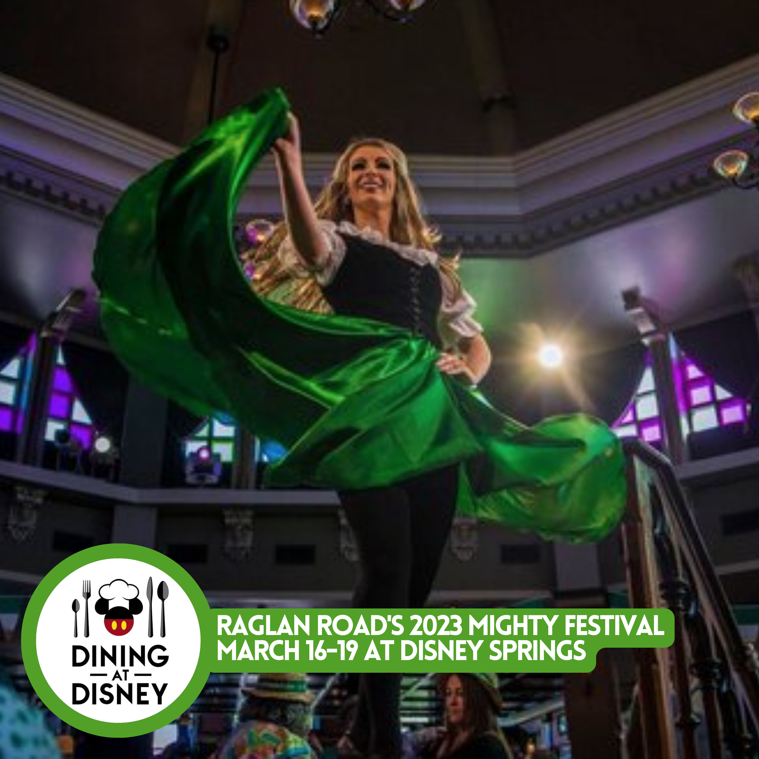 Raglan Road's 2023 Mighty Festival March 16-19 at Disney Springs
