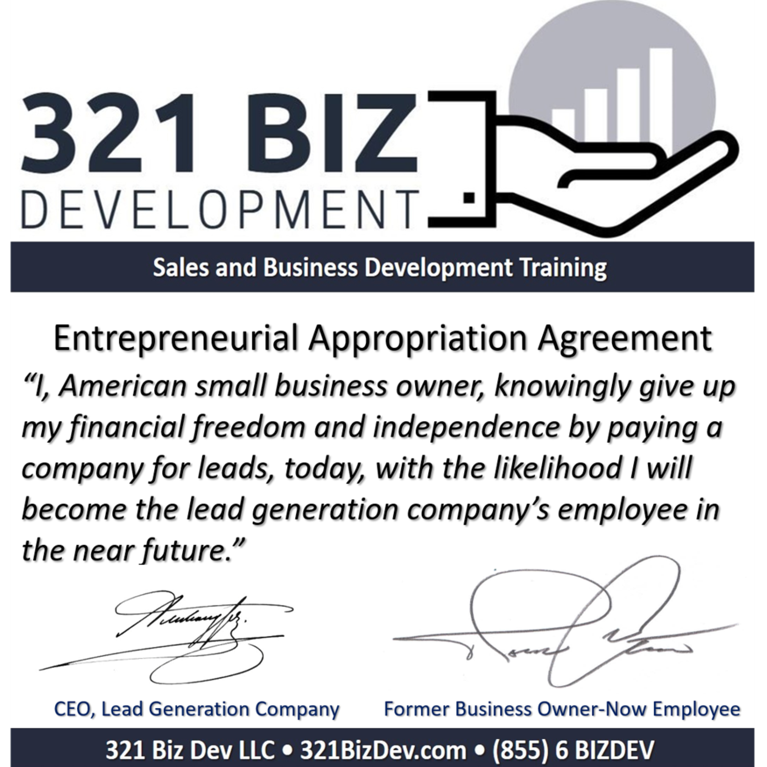 Entrepreneurial Appropriation: Lead Generation Companies Dirty Little Secret episode artwork