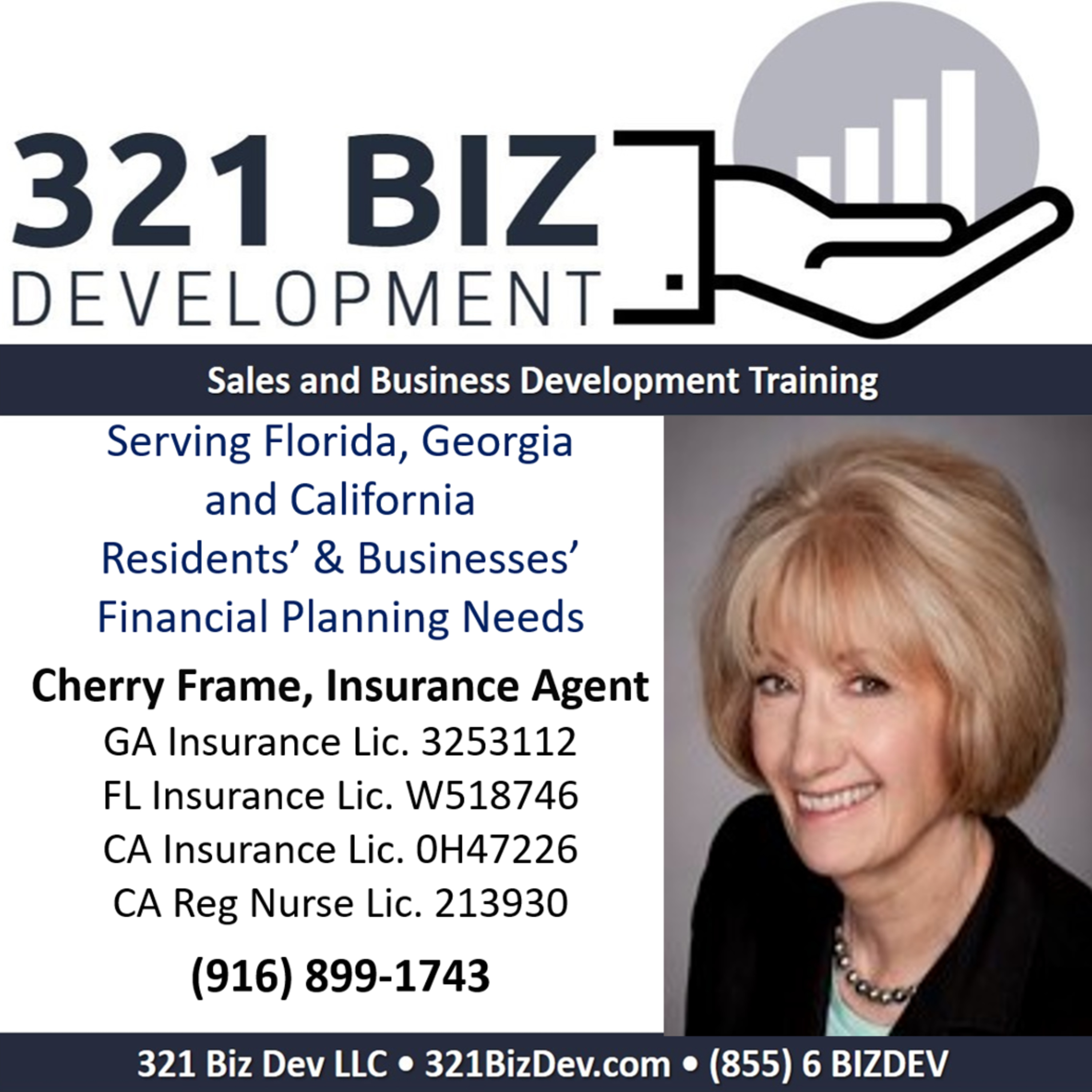 Cherry Frame-Financial Services Advisor-Serves GA, FL, OK, MD and CA Resident Insurance Needs episode artwork