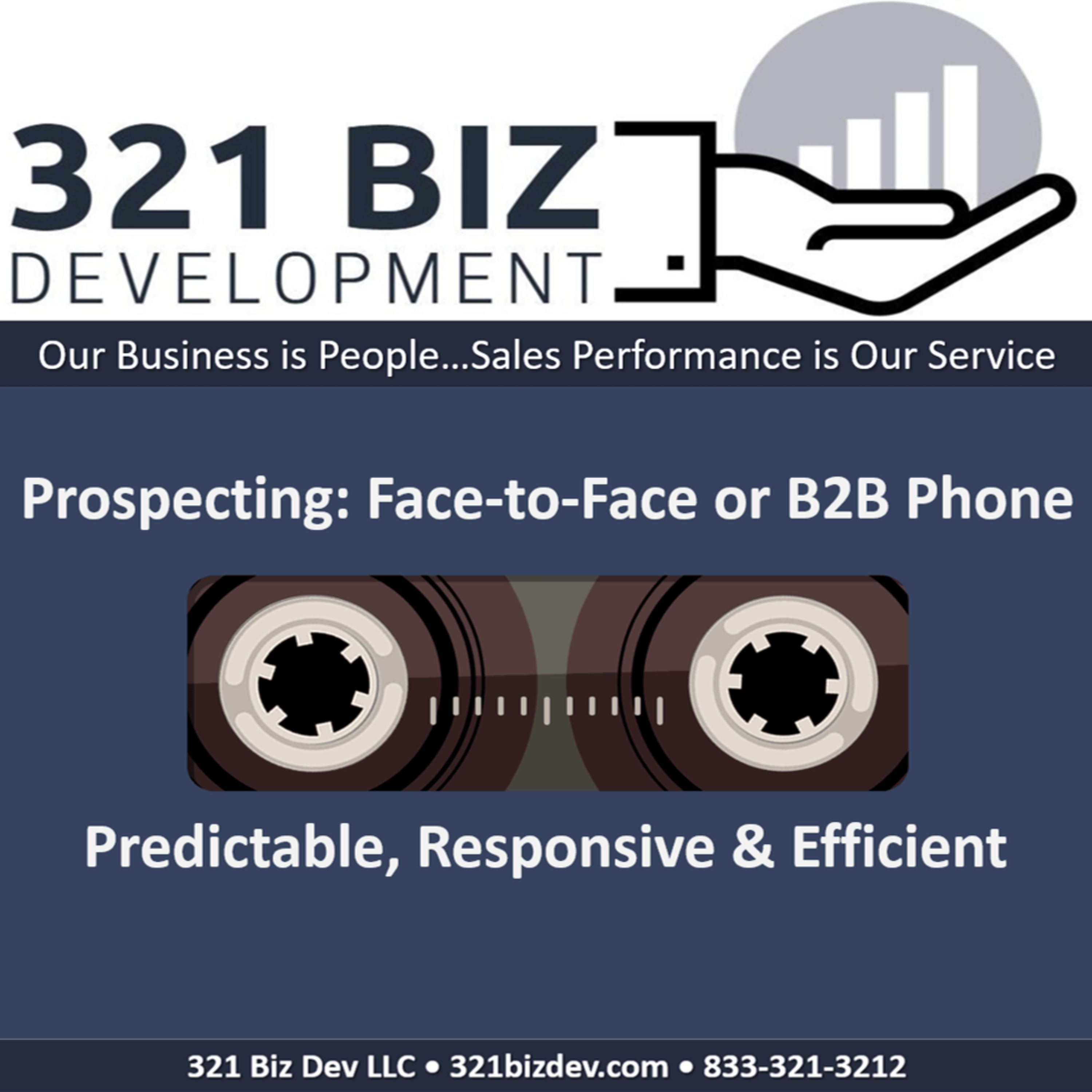 Face-to-Face and B2B Telephone Prospecting: Predictable, Responsive and Efficient. episode artwork