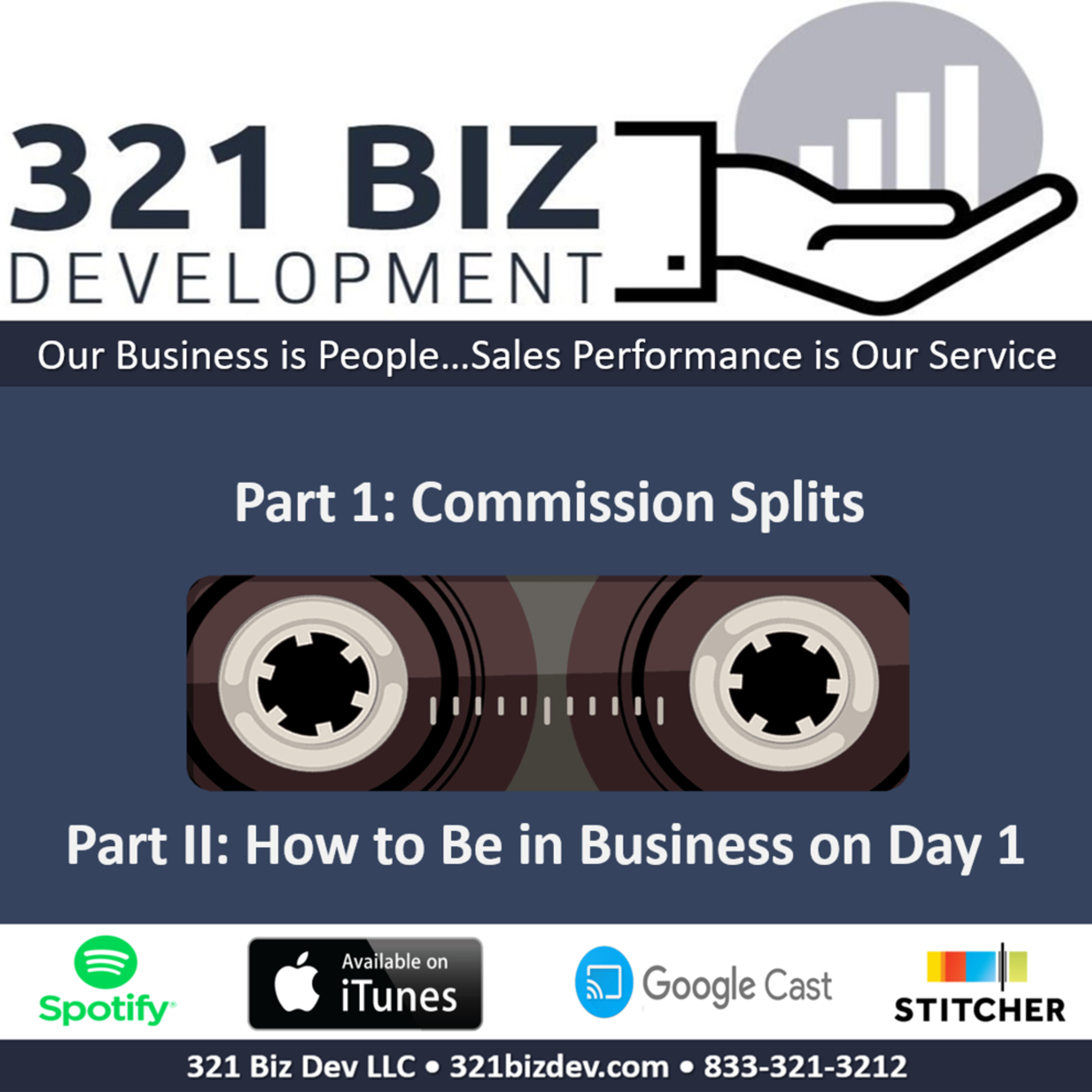 The Commission Split Controversy and How to Be in Business on Day 1 After Licensing episode artwork