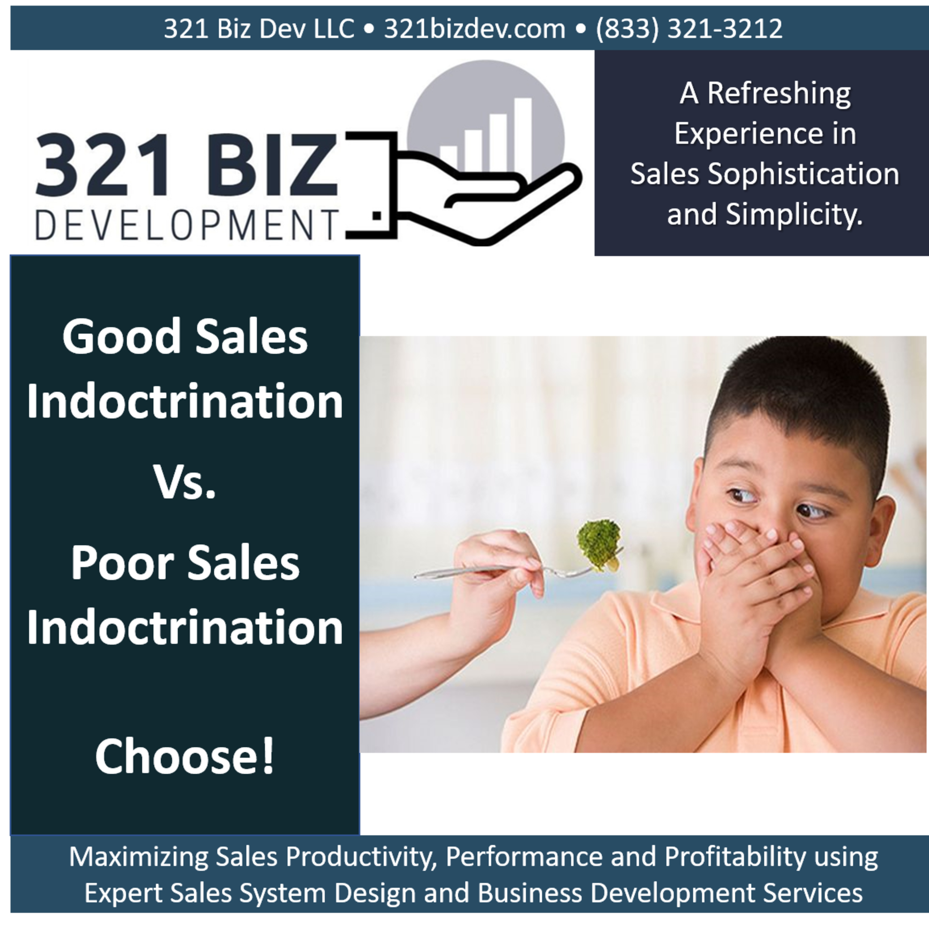 Good Sales Indoctrination vs Poor Sales Indoctrination: Salespeople Are Trained In One Or The Other episode artwork