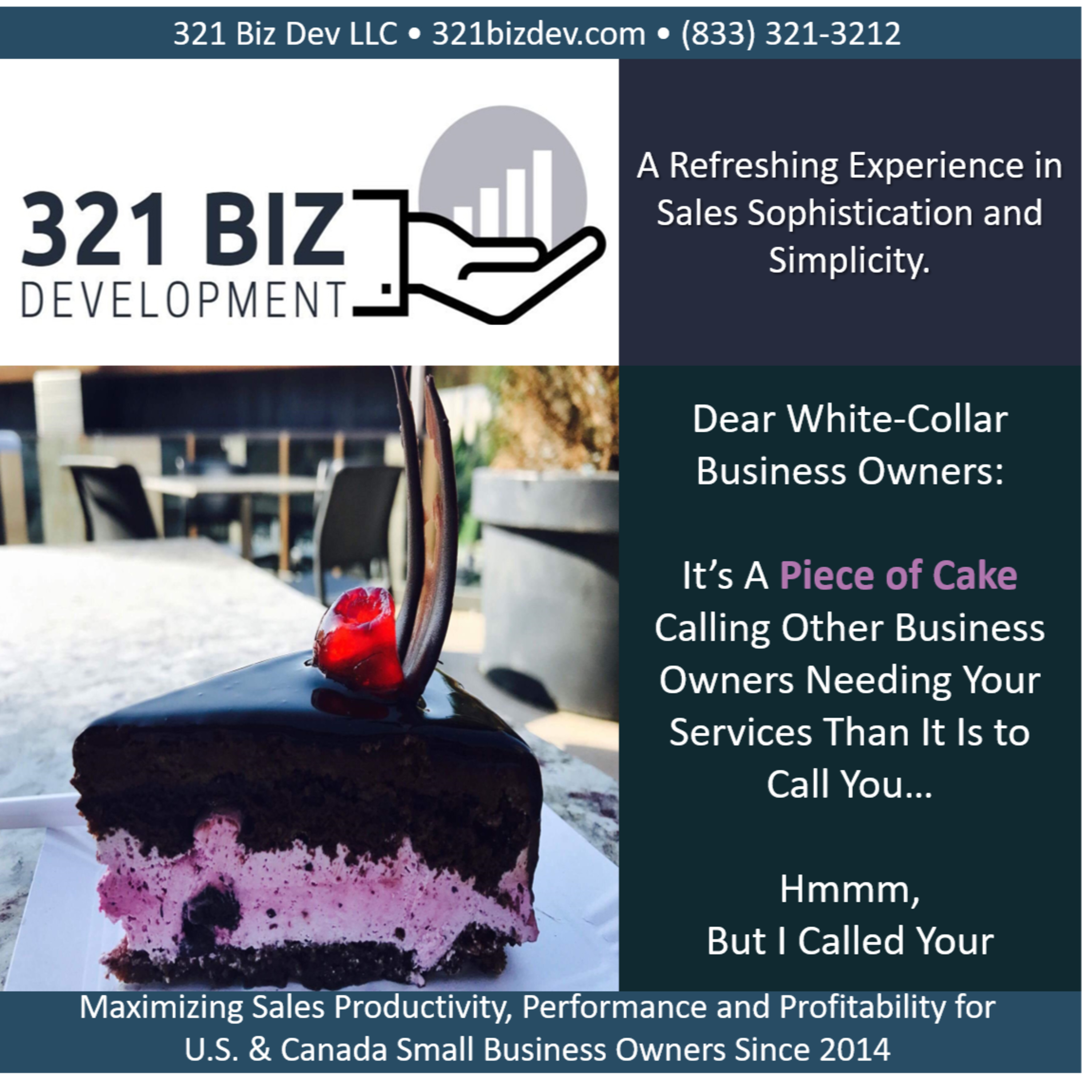 Calling for 321 White-Collar Clients is a Piece of Cake Compared with Finding 321 White Collar Clients episode artwork