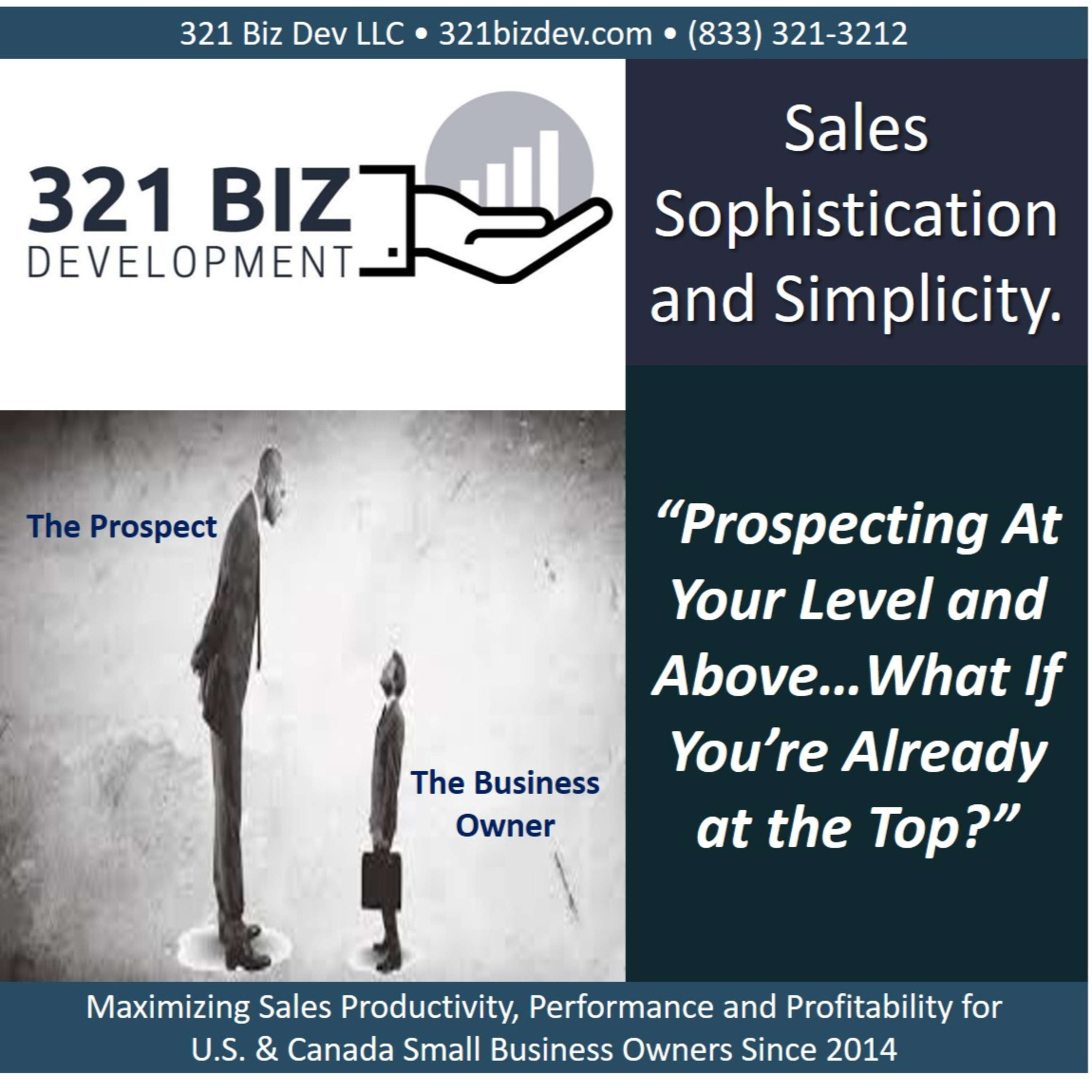 Challenges for White-Collar Business Owners Prospecting At Their Levels and Above episode artwork