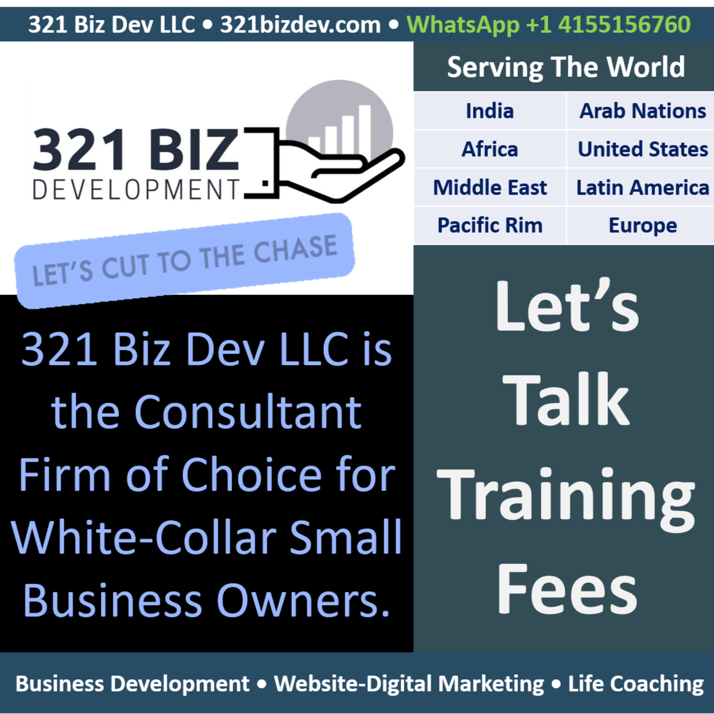 321 is the Consultant Firm of Choice for White-Collar Small Business Owners episode artwork