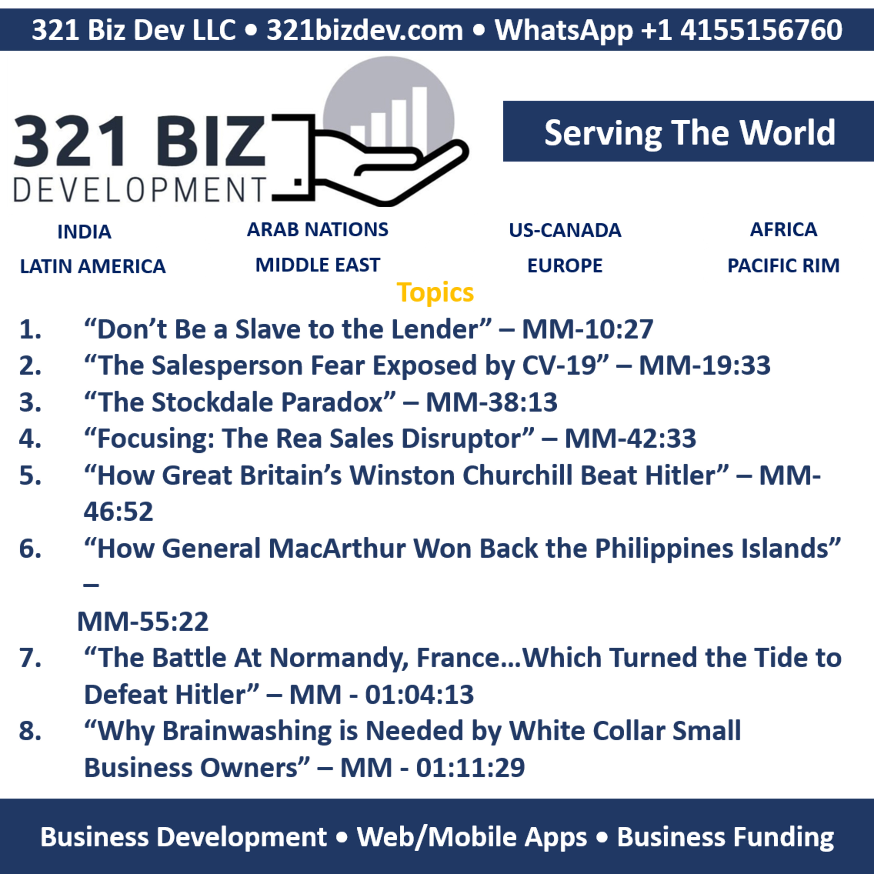 Eight Topics For White Collar Small Business Owners Related to Covid-19 Mess episode artwork