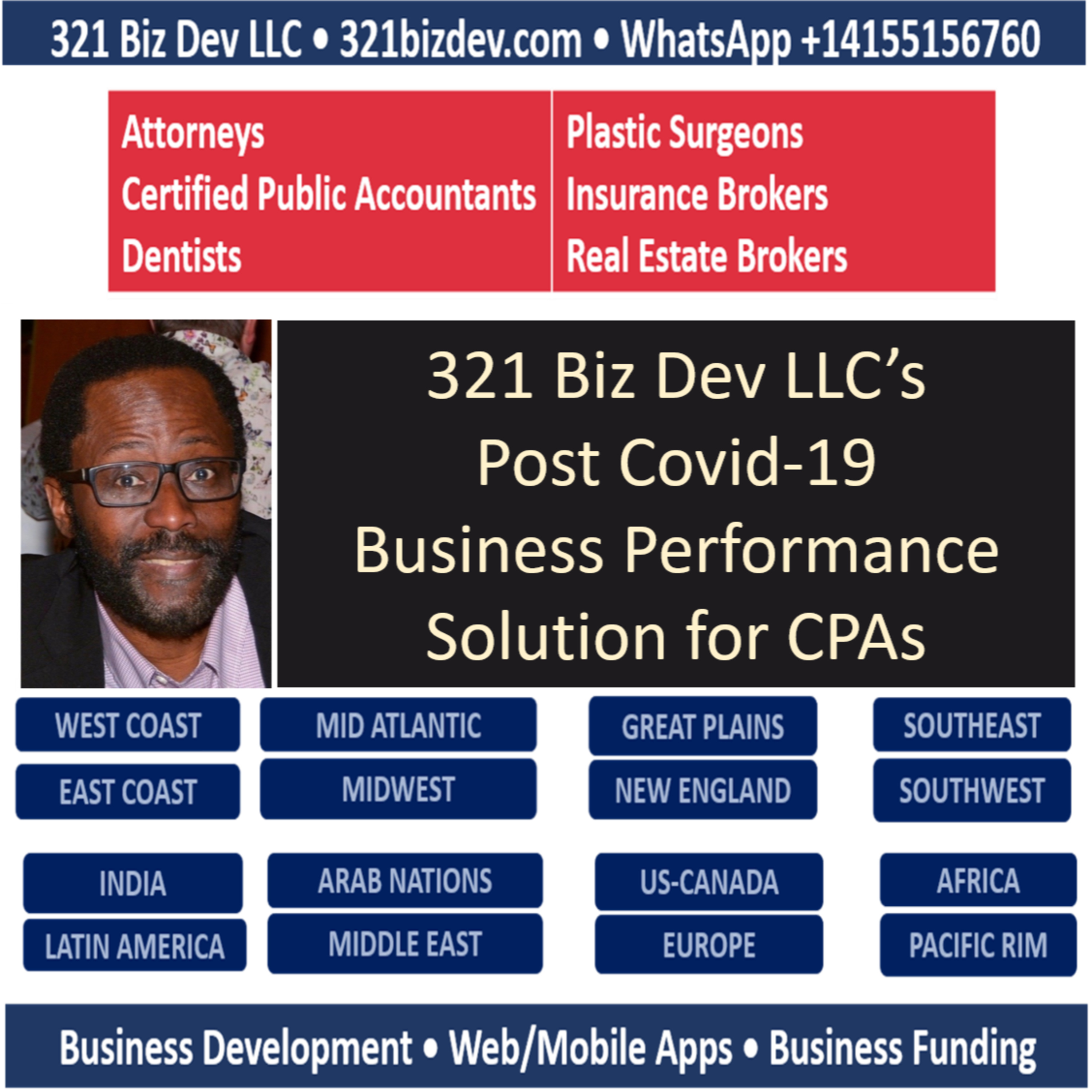 The 321 Biz Dev LLC Plan for Independent Certified Public Accountant High Performance Post COVID-19 Lockdowns episode artwork