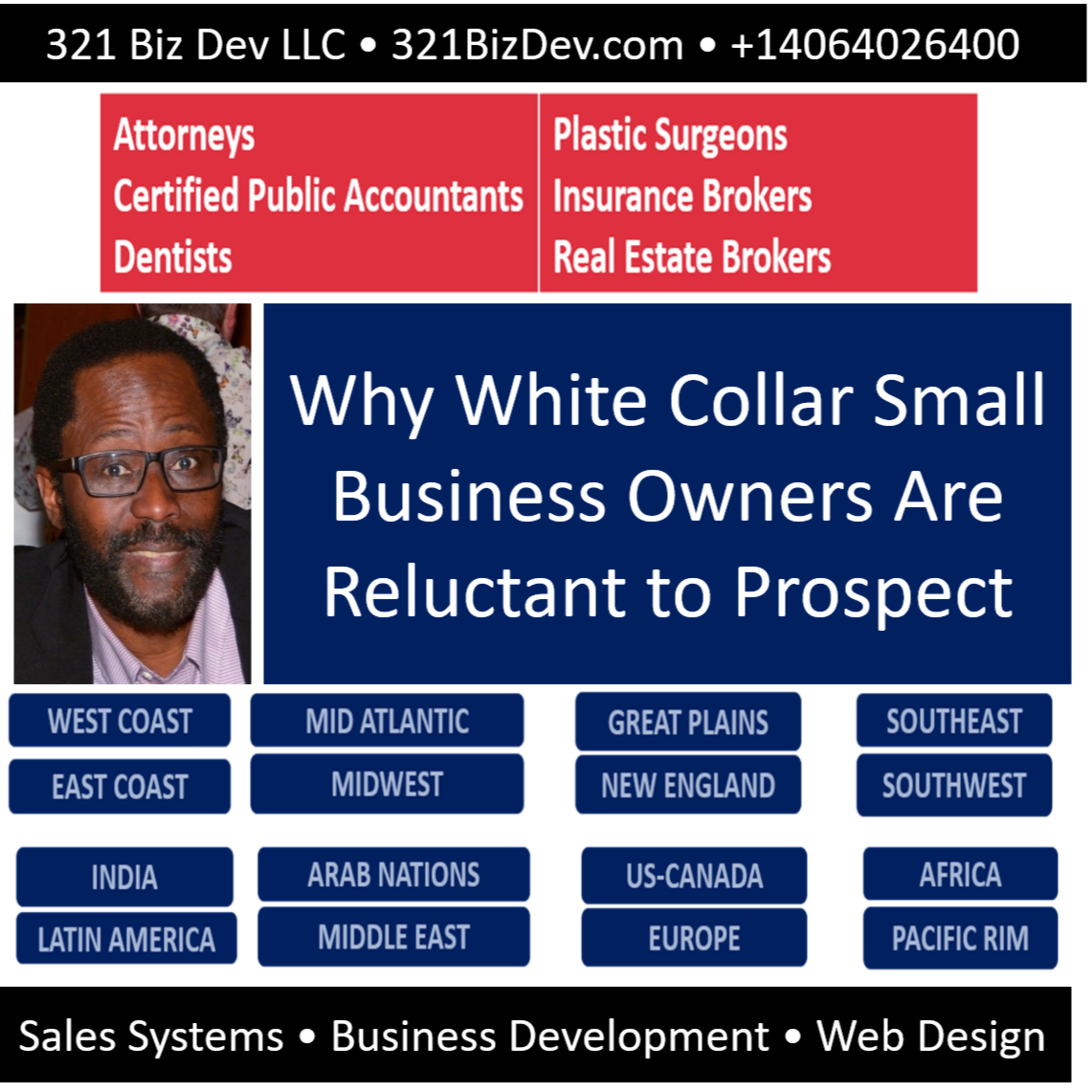 Why White Collar Small Business Owners Are Reluctant to Prospect in Public or On the Phone episode artwork